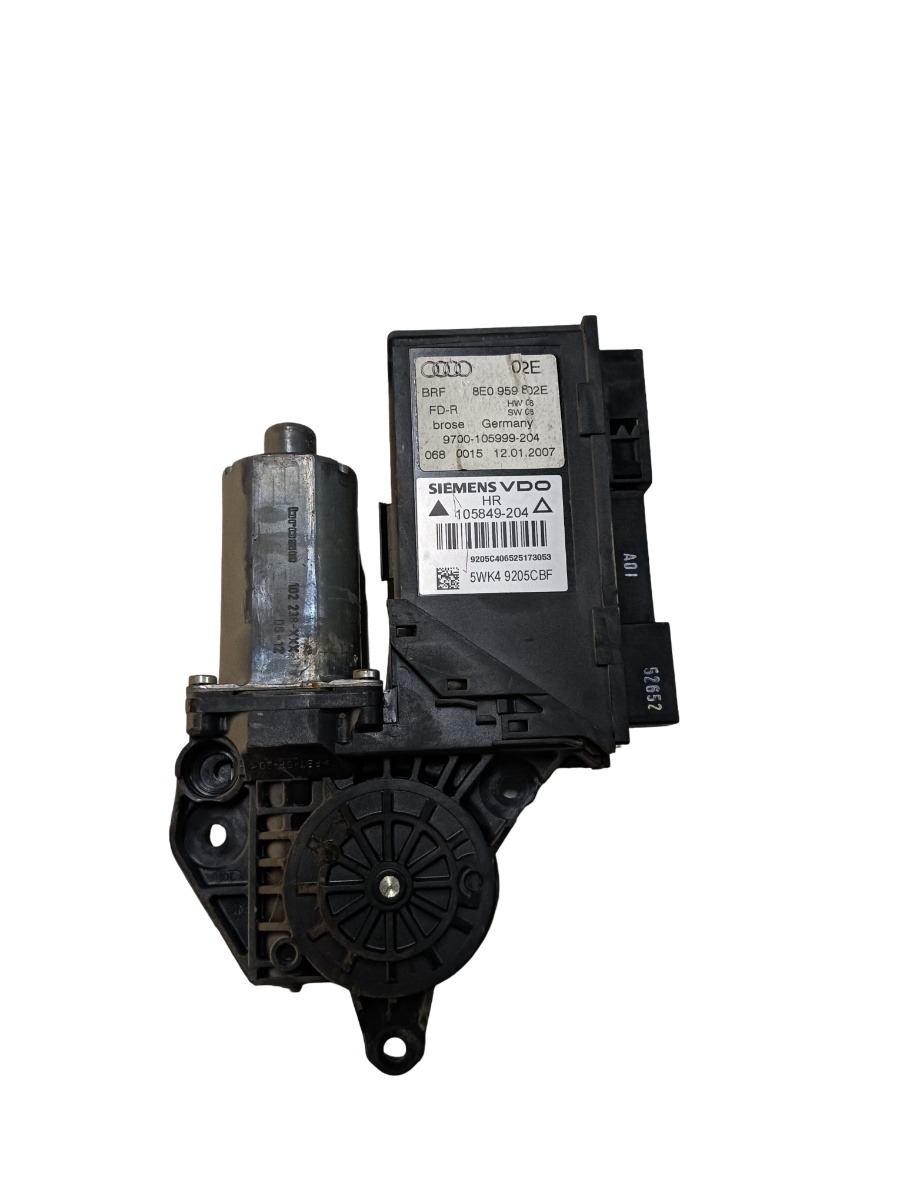 Motoras geam pivotant stanga spate AUDI A4 III 8EC, B7 2004 - 2008 8e0959802e
