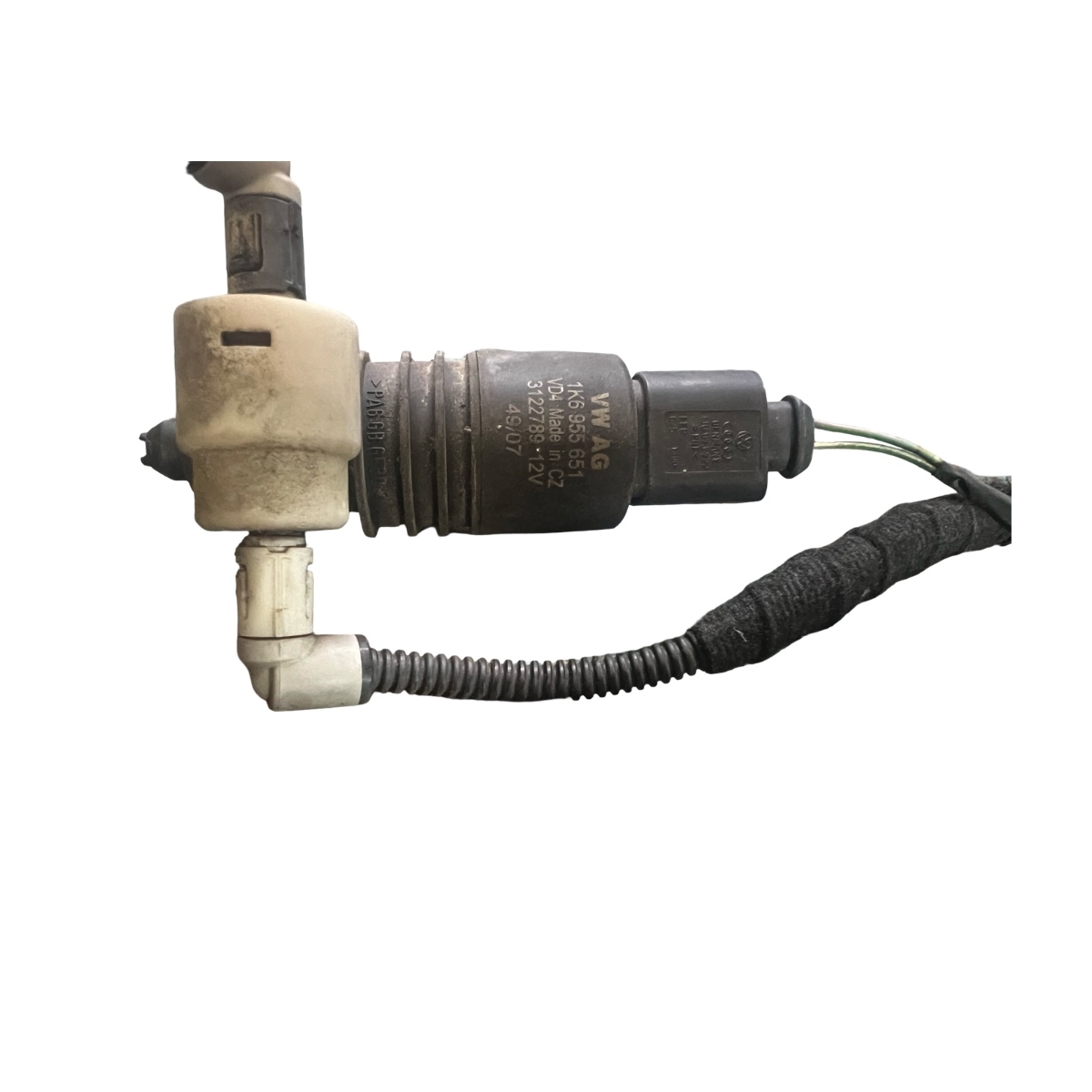 Pompa spalator parbriz SKODA FABIA II 542 2006 - 2014, VOLKSWAGEN GOLF V 1K1 2003 - 2009 TDI BKC, BLS, BXE VAG 1K6955651