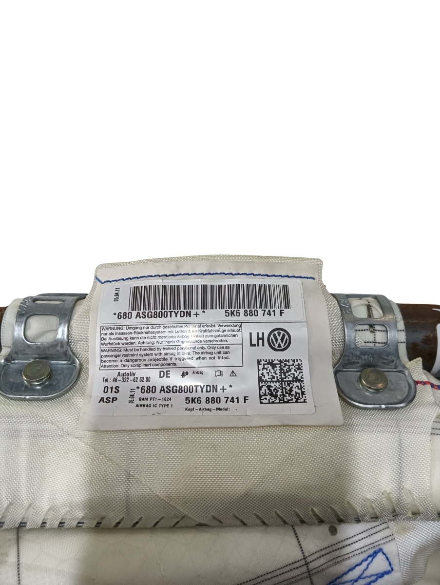 Airbag cortina stanga VOLKSWAGEN GOLF VI 5K1_ 2008 - 2012 TDi BlueMotion CAYC 5k6880741f – foto 2