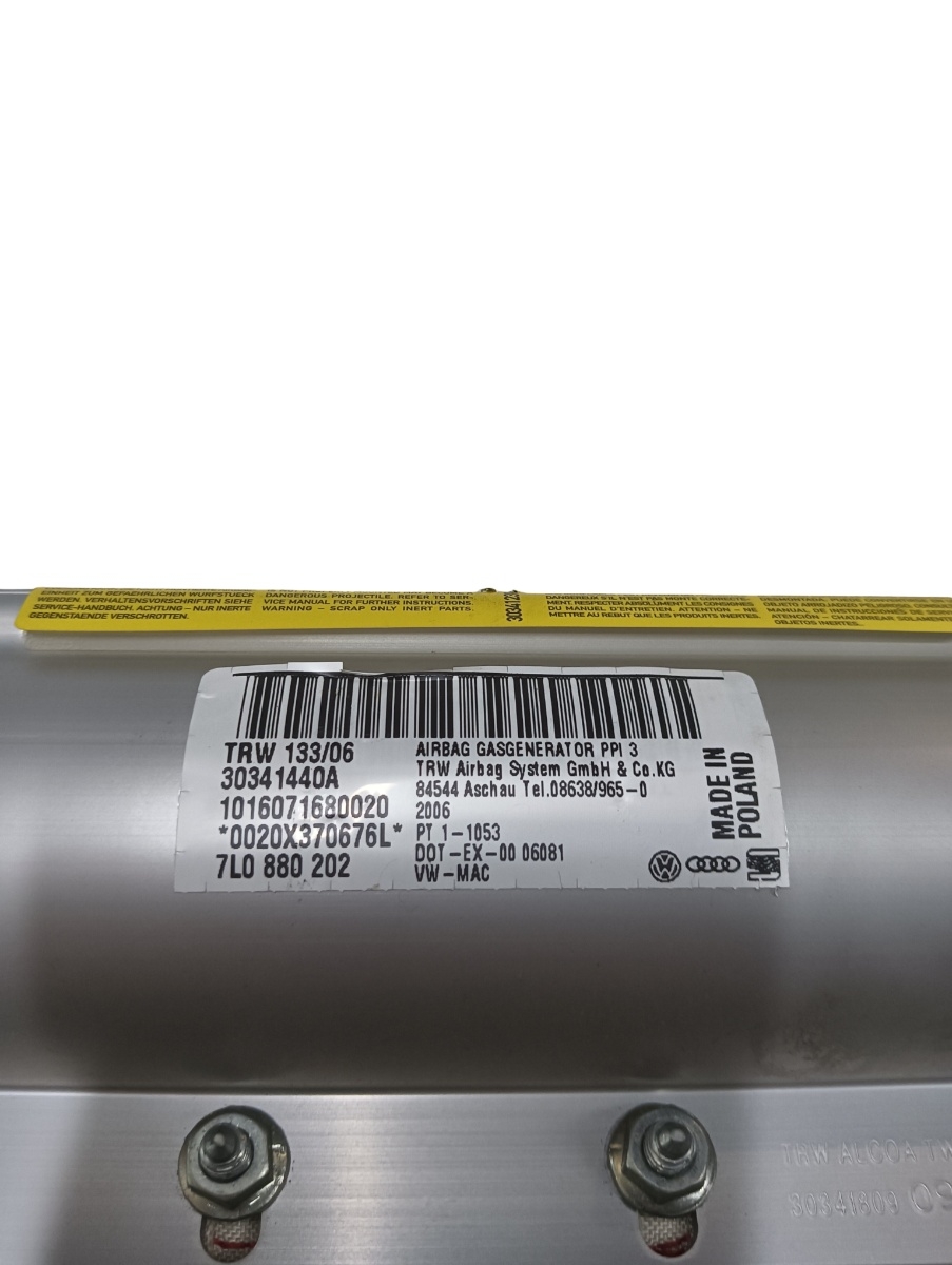 Airbag pasager VOLKSWAGEN TOUAREG 7LA, 7L6, 7L7 2002 - 2013 7l0880202 – foto 2