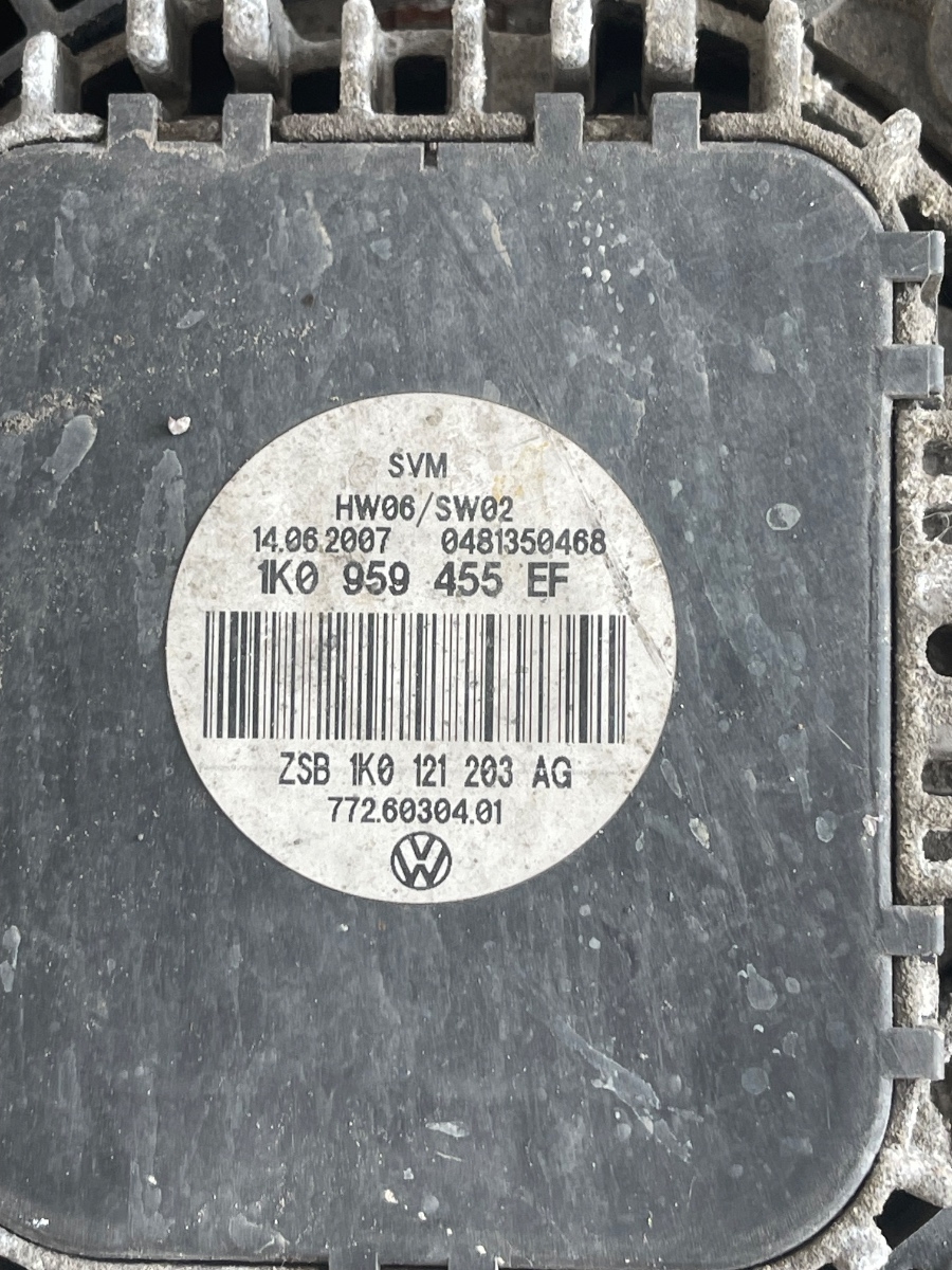 Electroventilator  VOLKSWAGEN TOURAN 1T1, 1T2 2003 - 2010 1.9TDI 1K0121203AG – foto 2