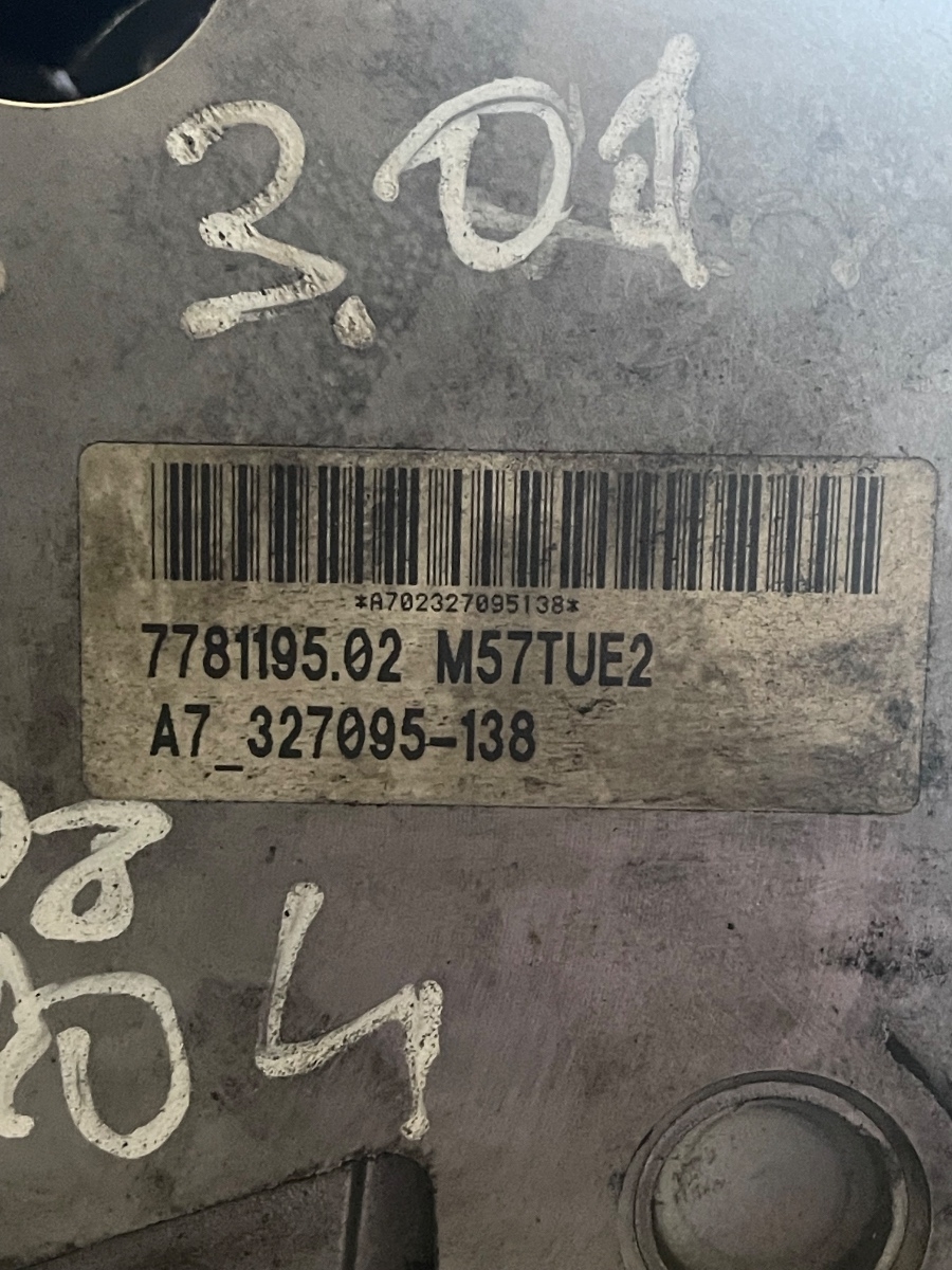 Bloc motor BMW X3 E83N 2003 - 2011 3.0 d M57 EURO 4 D30 (306D3) M57TUE2 7781195-02 – foto 2