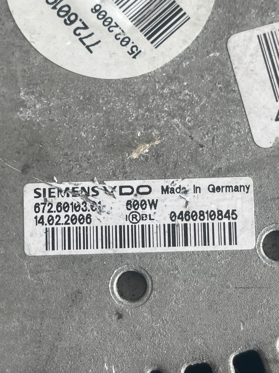 Electroventilator  MERCEDES-BENZ S-CLASS II W221, C215 2005 - 2013 3.0CDI  A2215000793 – foto 5