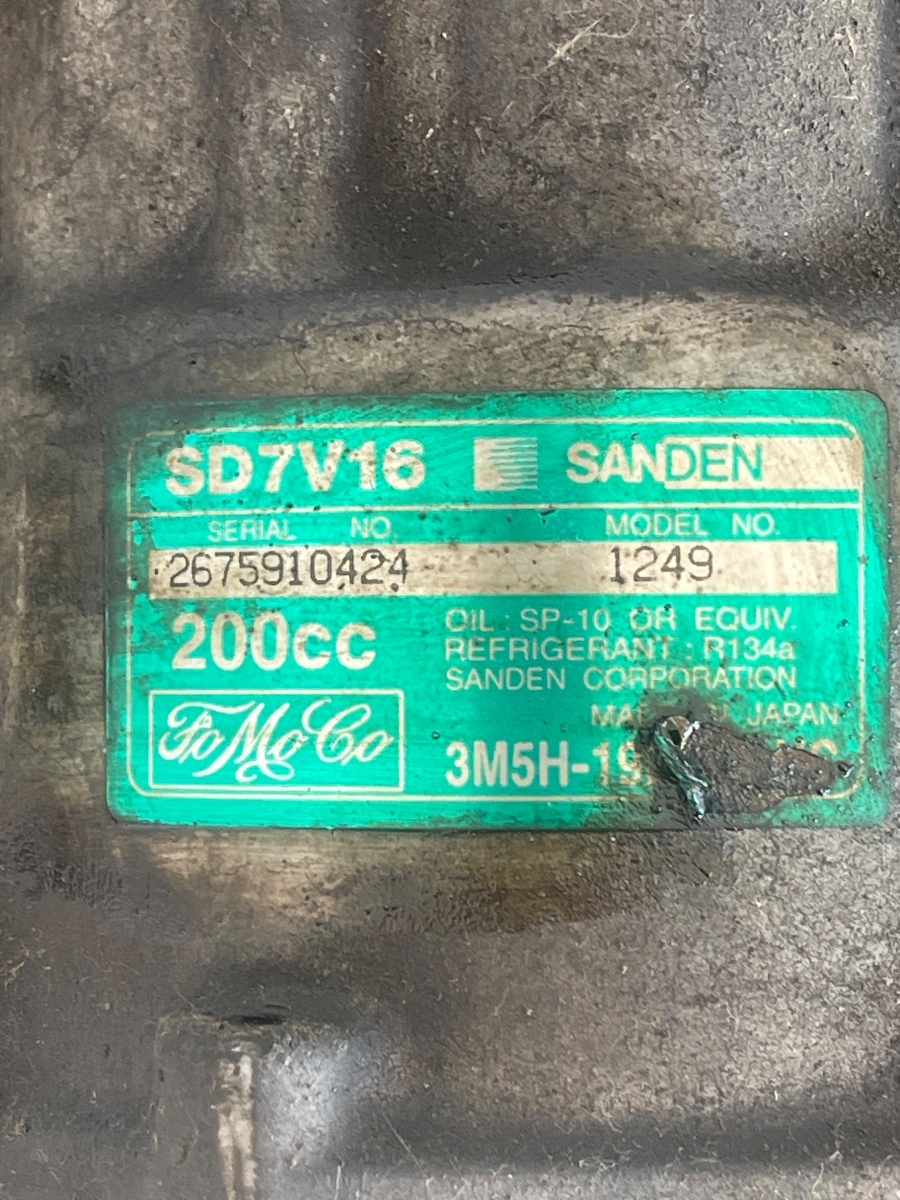 Compresor  AC VOLVO V50 MW, 545 2003 - 2012 2.0 D D 4204 T 2675910424 – foto 3