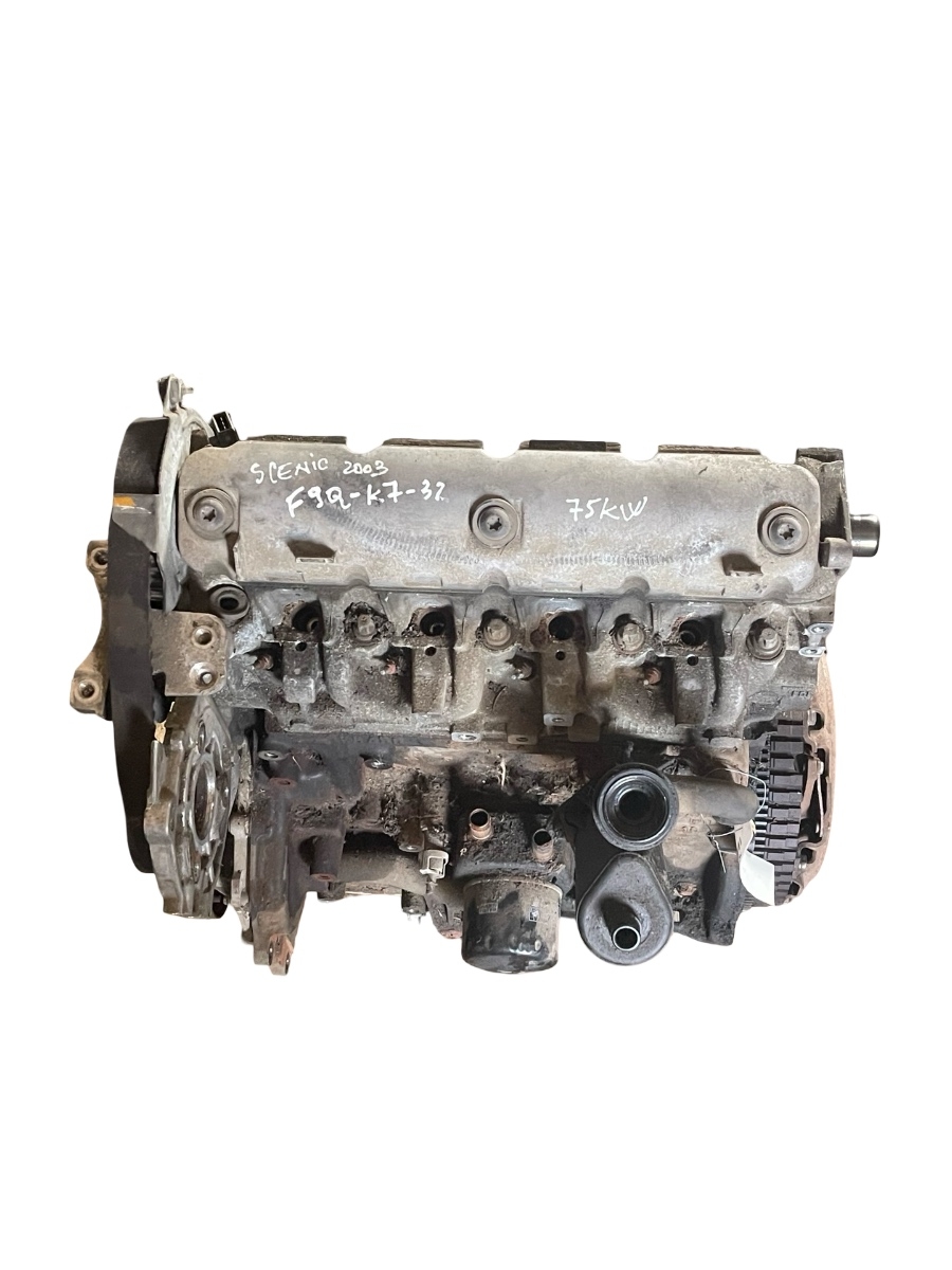 Motor RENAULT SCENIC 1.9 dci F9Q-K7-32 75 KW cod _ 1999 - 2003 1.9 dCi F9Q 732, F9Q 733