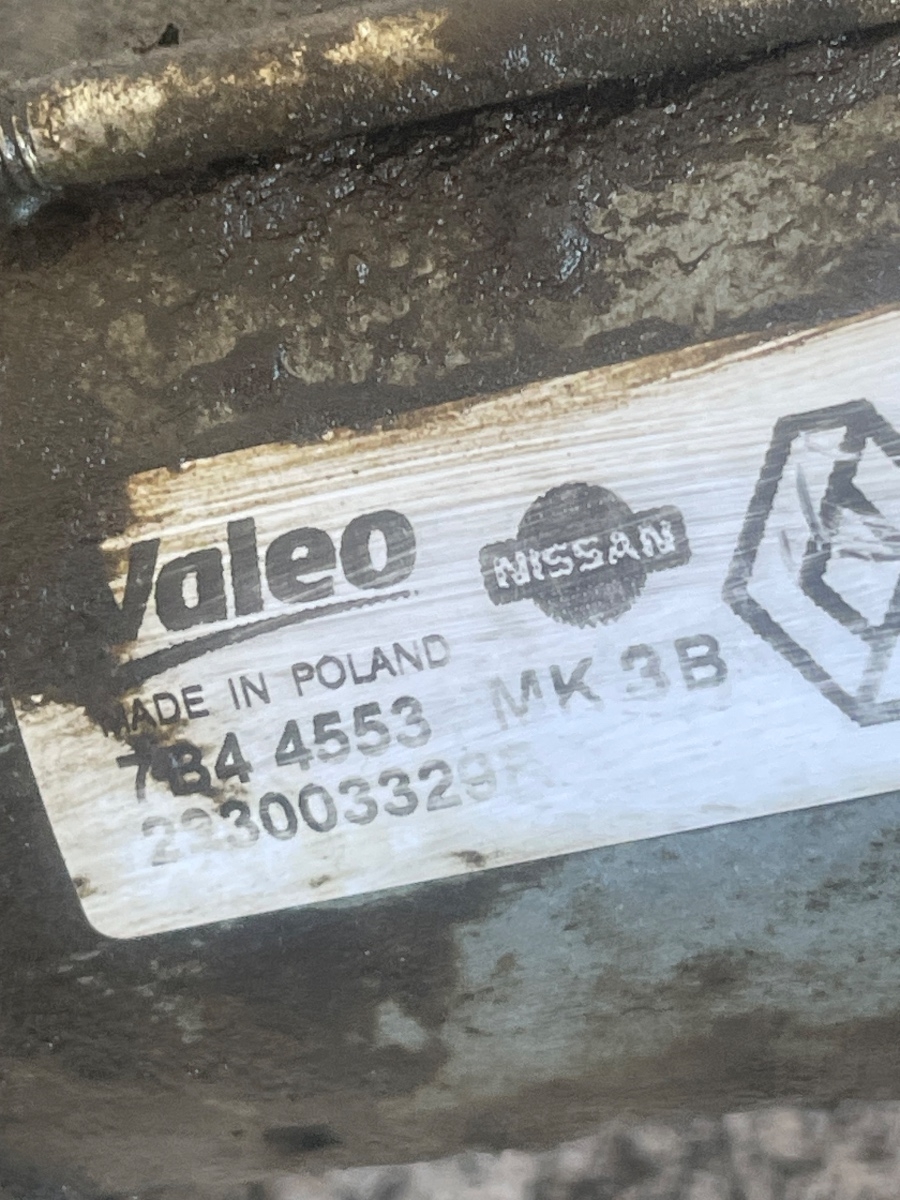 Electromotor DACIA DUSTER 2010 - > 1.5 dCi K9K 658, K9K 856 223003329R – foto 2