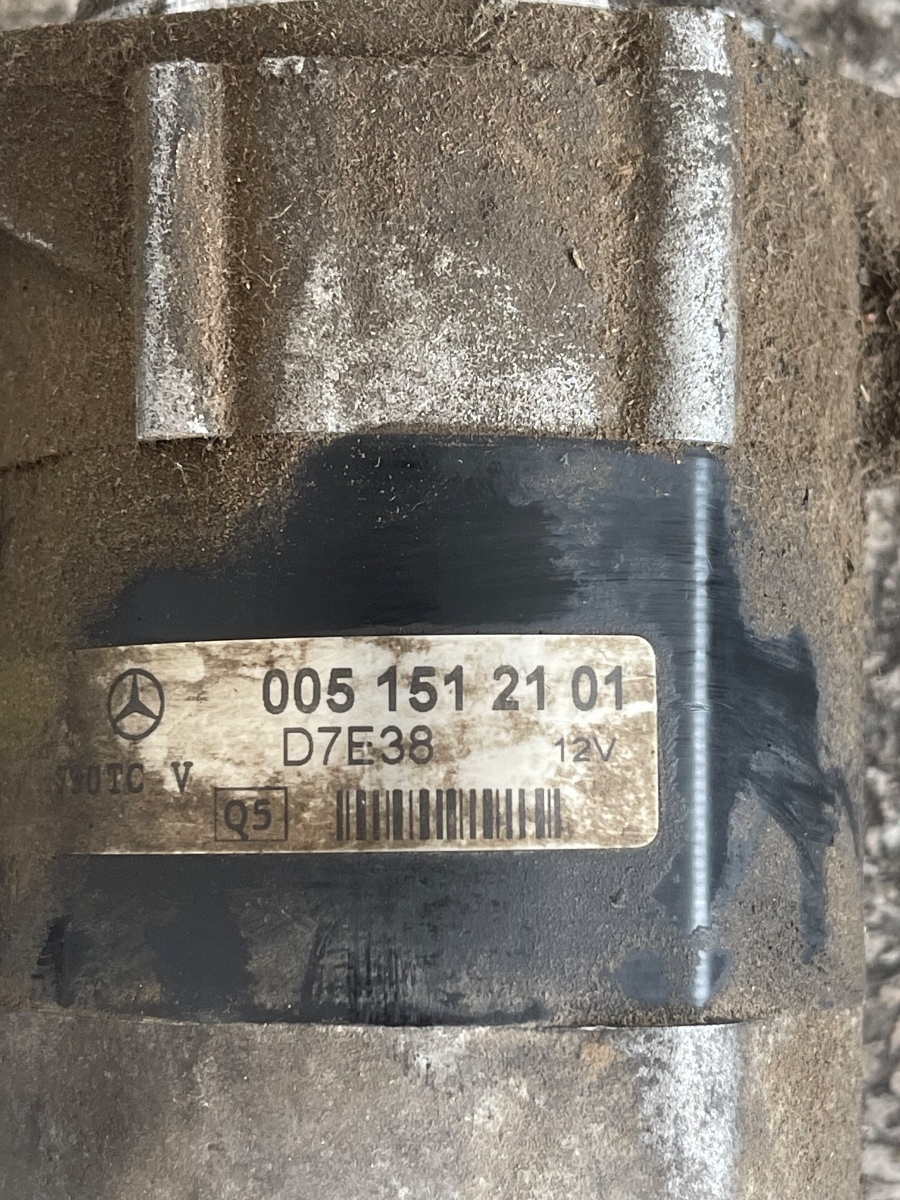 Electromotor MERCEDES-BENZ A-CLASS W168 1997 - 2005 1.6 A 160 M 166.960 0051512101 – foto 2