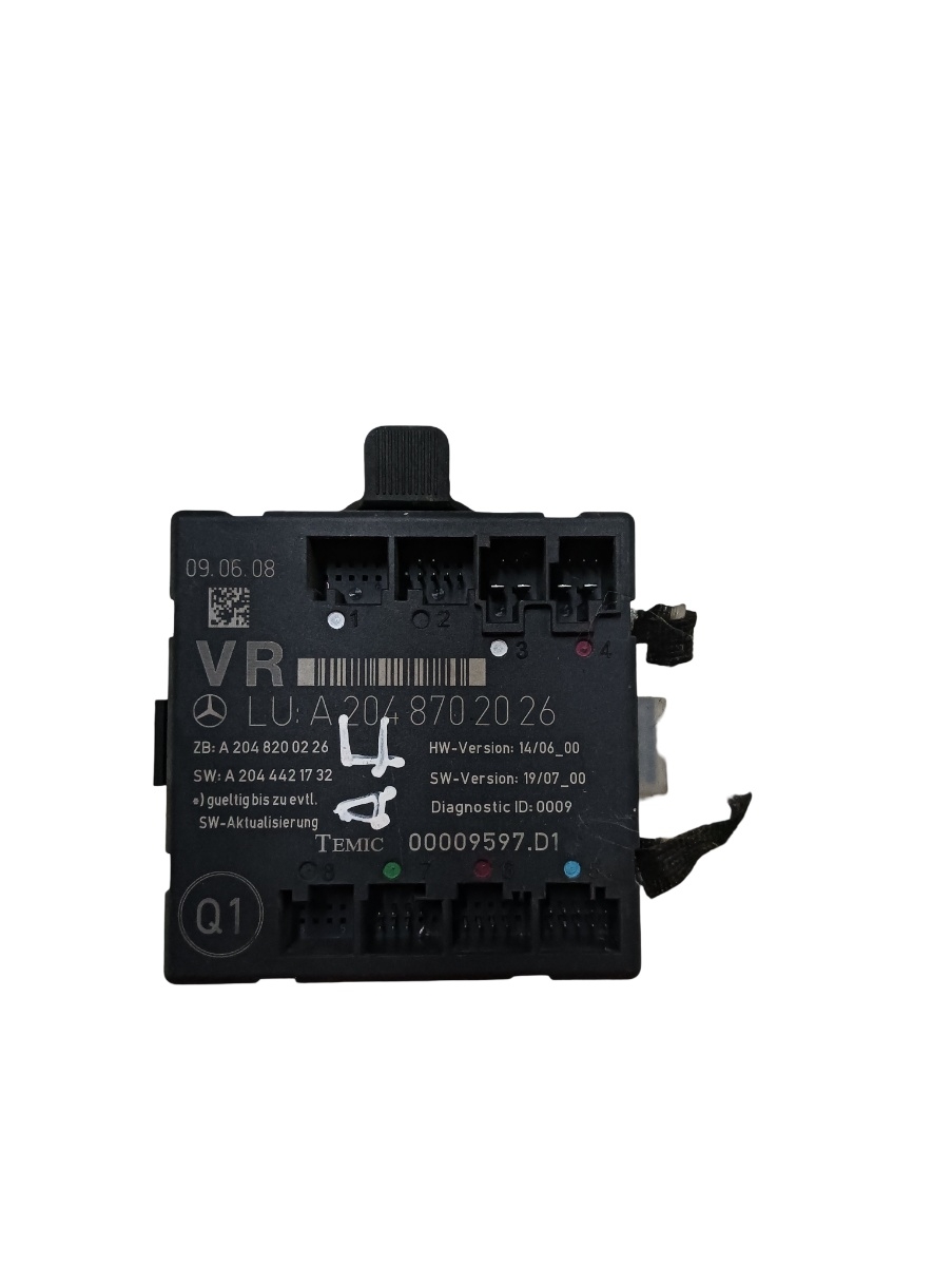 Modul usa dreapta fata MERCEDES-BENZ C-CLASS W204 2007 - 2014 A2048702026