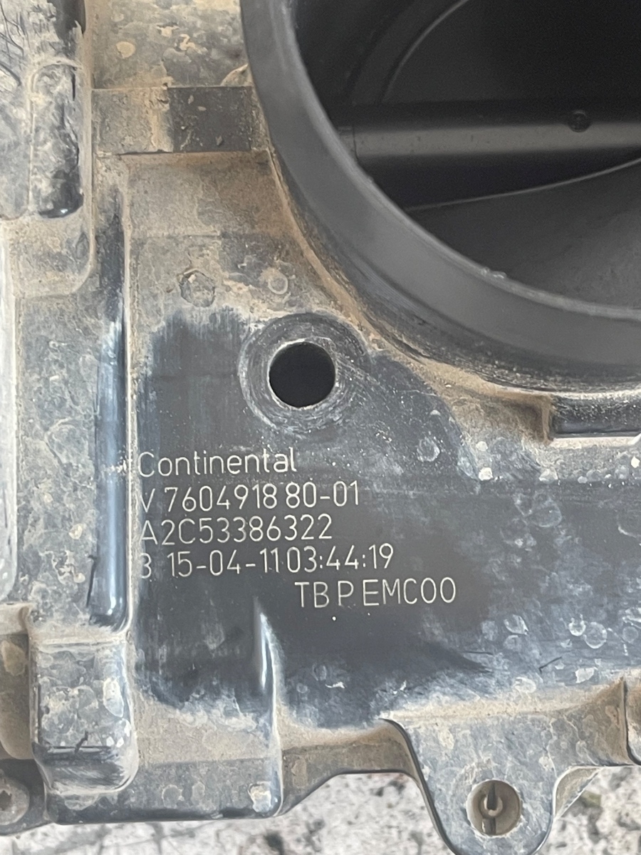 Clapeta de acceleratie BMW 3 VI F30, F80 2011 - 2018 760491880-01 – foto 3