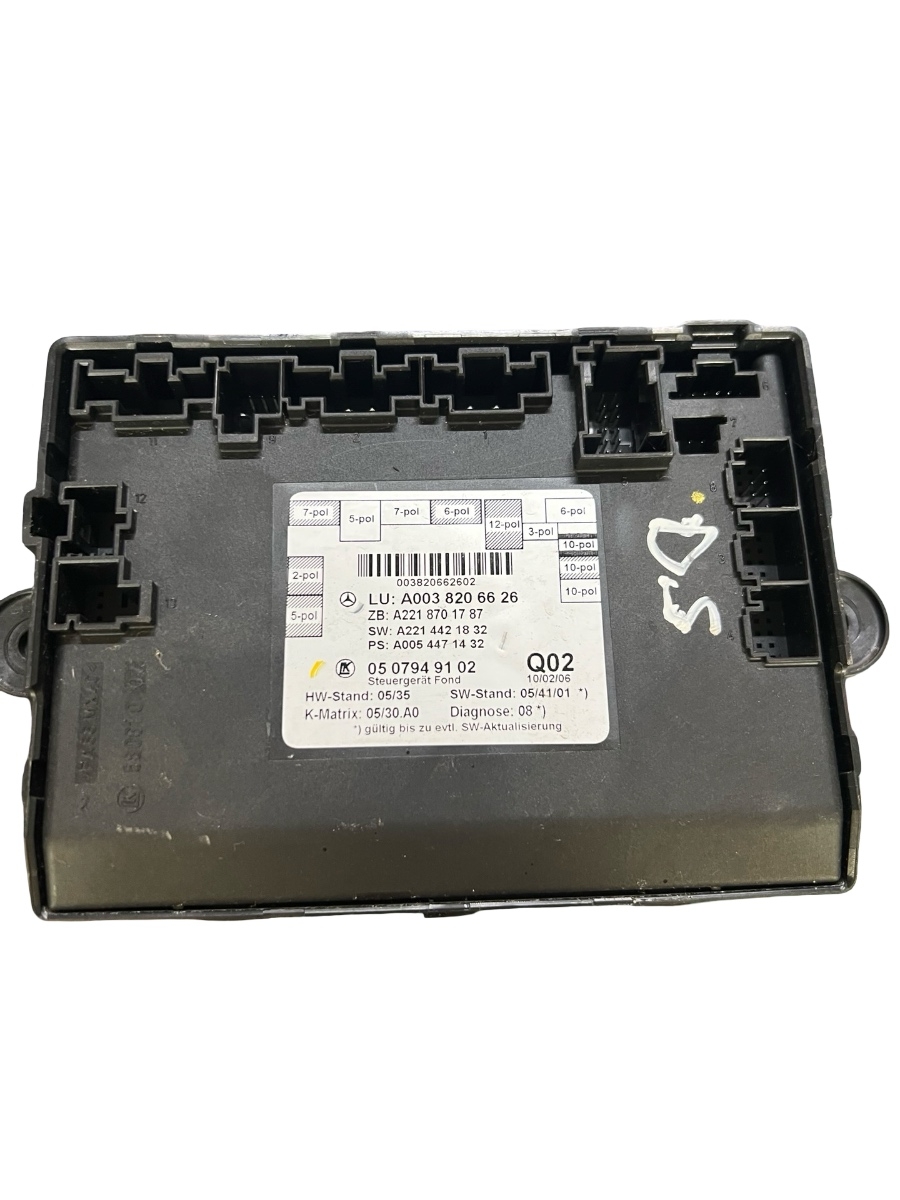 Modul usa  dreapta spate MERCEDES-BENZ S-CLASS II W221, C215 2005 - 2013 A0038206626