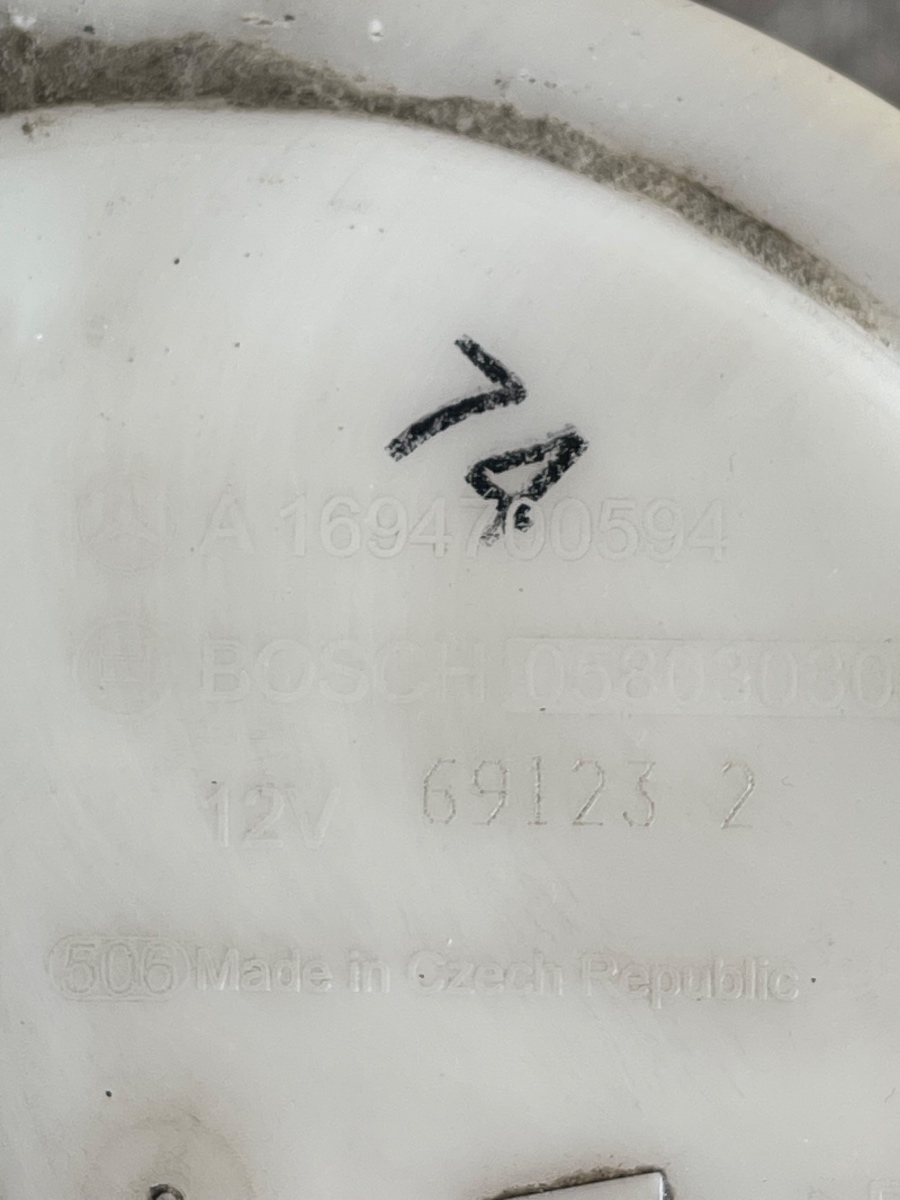 Pompa combustibil MERCEDES-BENZ A-CLASS II W169 2004 - 2012 2.0CDI A1694700594 – foto 3