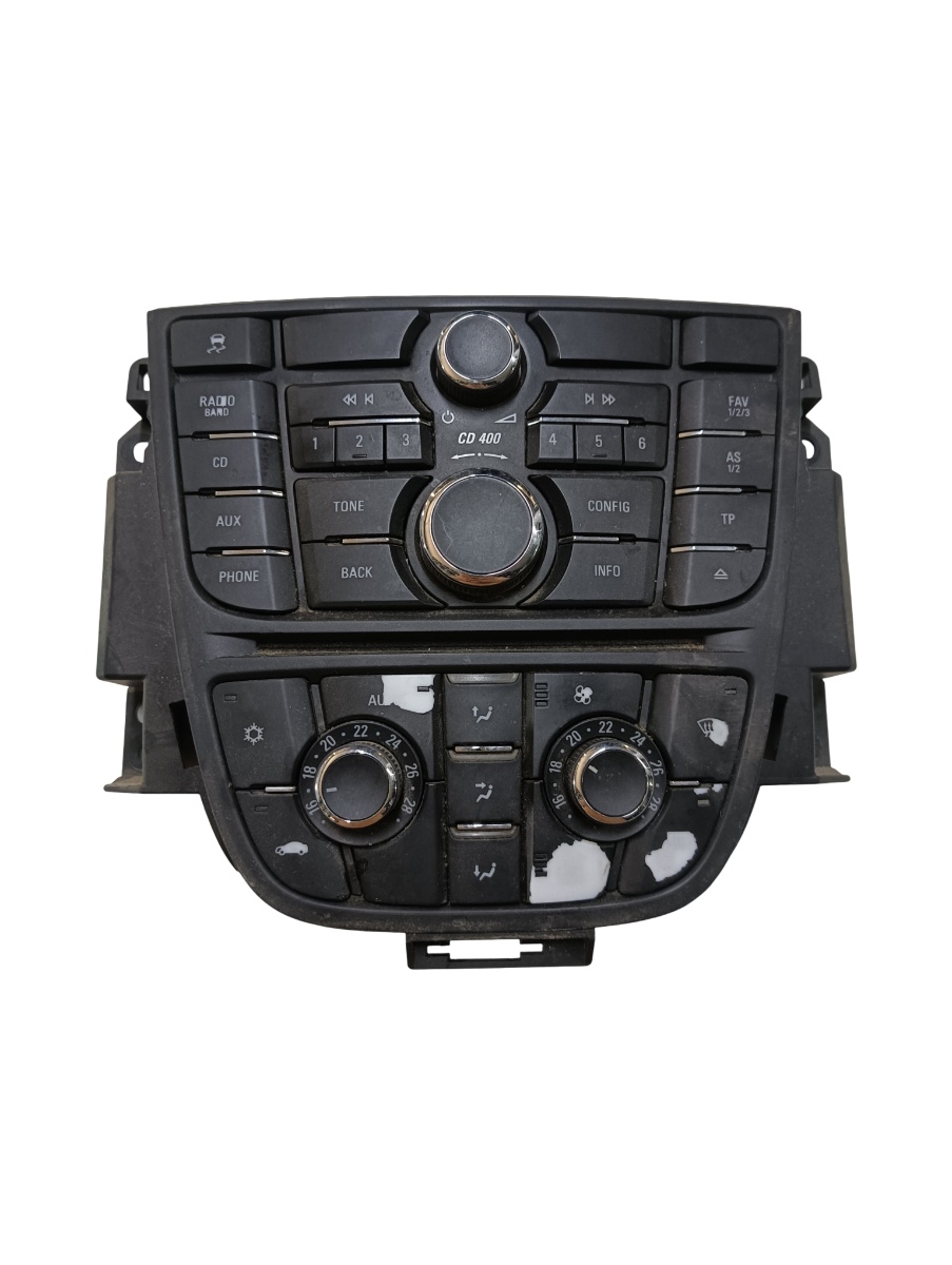 Climatizare/ panou cd player  OPEL ASTRA J P10 2009 - 2015 13343707 13346050