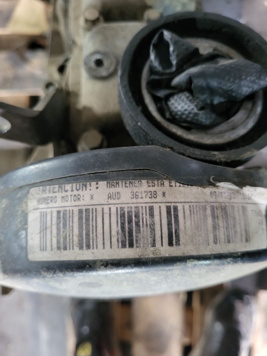 Motor SEAT IBIZA II 6K1 1993 - 2002 1.4 i AUD – foto 3