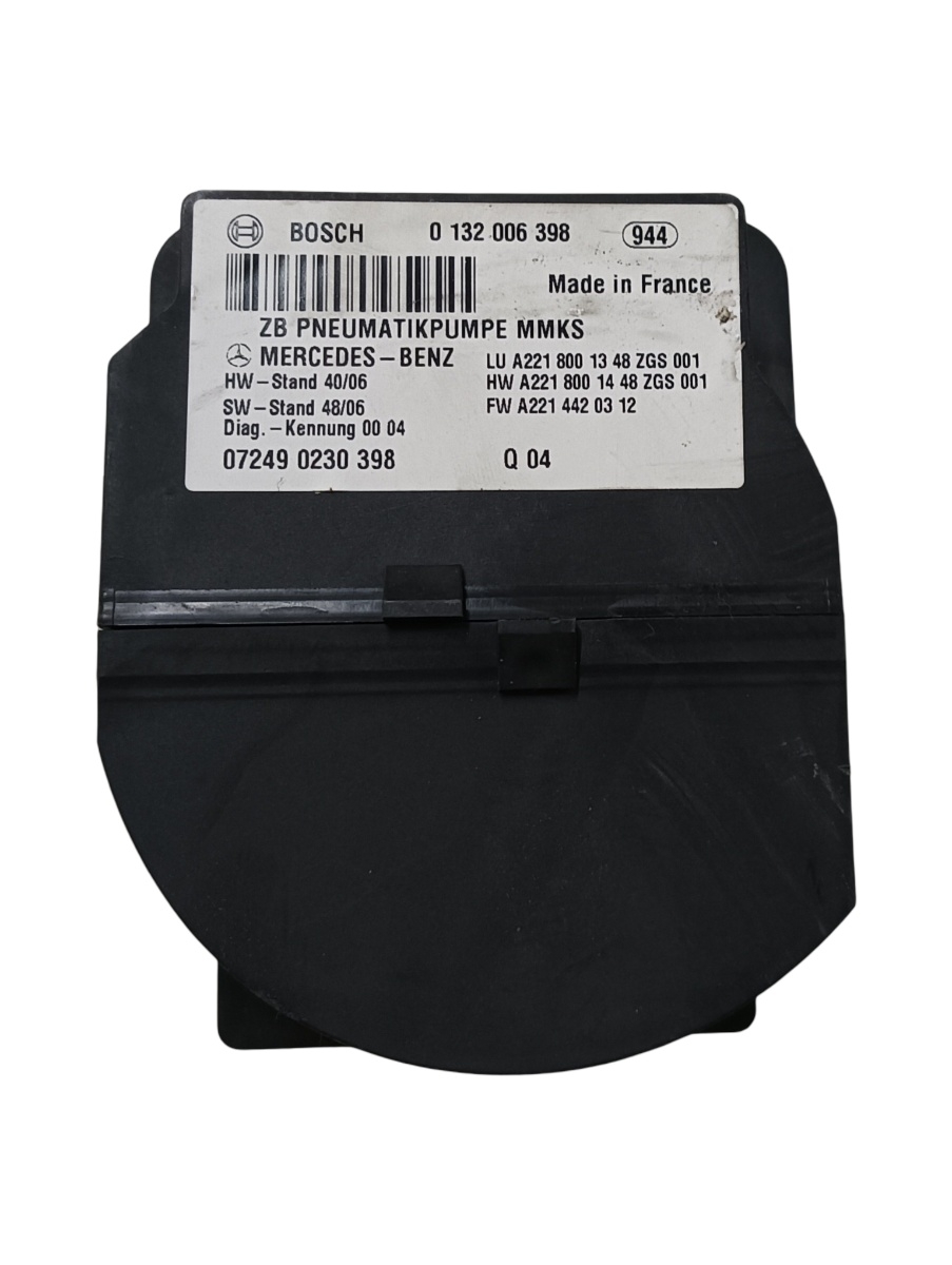 Pompa de vacuum scaun  MERCEDES-BENZ S-CLASS II W221, C215 2005 - 2013 0132006398