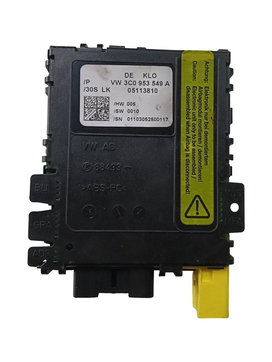 Modul volan VOLKSWAGEN PASSAT 3C2 2005 - 2010 TDI BKC, BLS, BXE VAG 3c0953549a