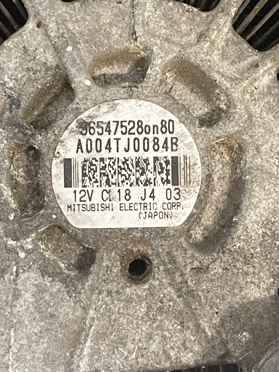 Alternator PEUGEOT 407 6D_ 2004 - > 2.0HDI 96547528 – foto 2