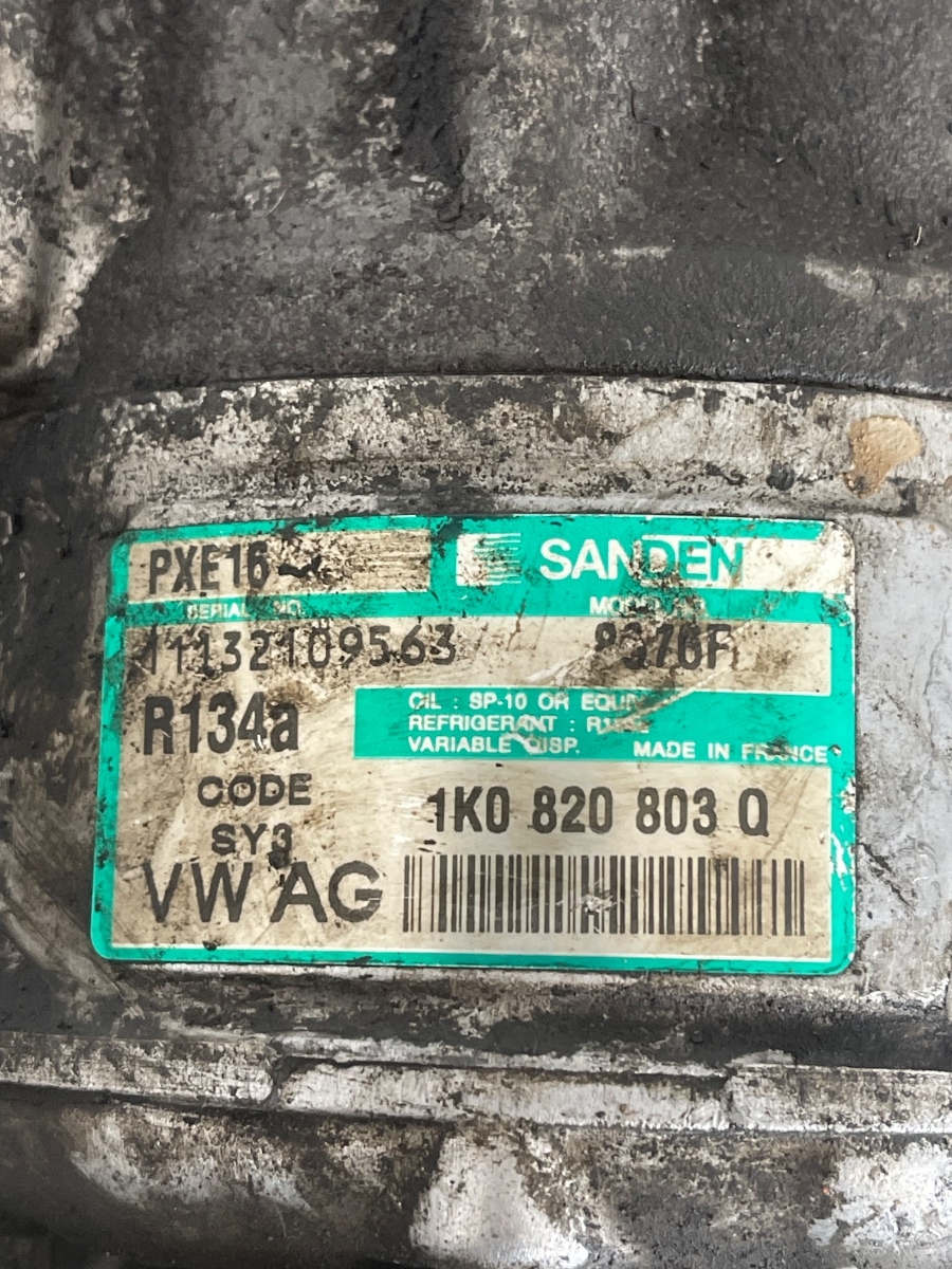 Compresor  AC VOLKSWAGEN PASSAT 3C2 2005 - 2010 2.0 TDI 16V BKP, CBAB 1K0820803Q – foto 4