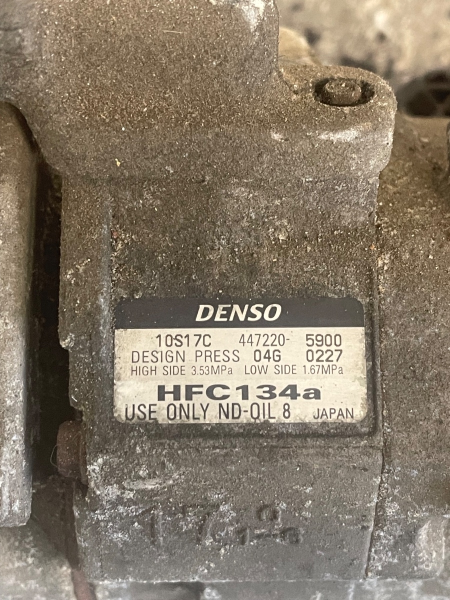 Compresor  AC HONDA ACCORD VII CL, CN 2003 - 2012 2.2 i-CTDi N22A1 447220-5900 – foto 2