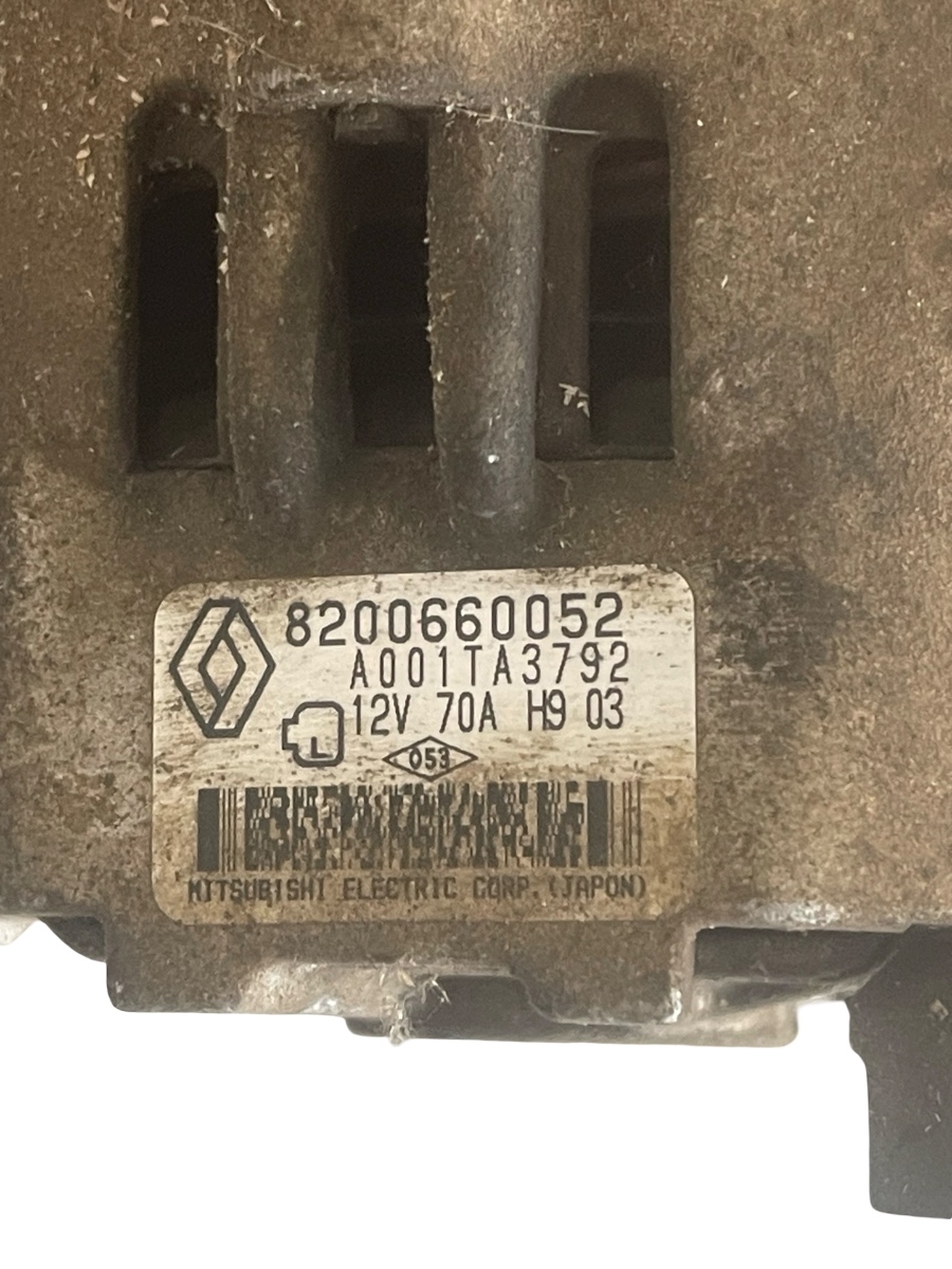 Alternator DACIA SANDERO 2008 - > 1.4i 8200660052 – foto 2