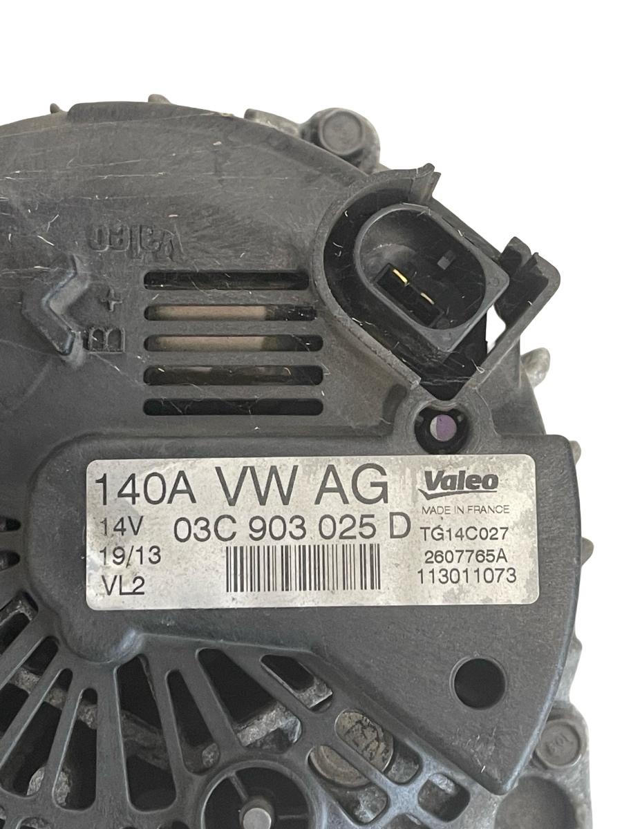 Alternator VOLKSWAGEN GOLF PLUS 521 2009 - 2014 1.4 TSi CAXA 03C903025D – foto 2