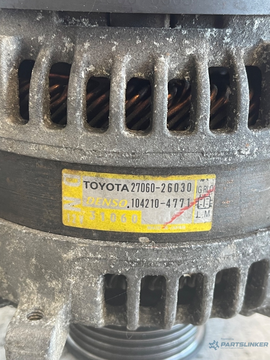 Alternator LEXUS IS II Saloon GSE2_, ALE2_, USE2_ 2005 - 2013 2.2 220d 2AD-FHV 27060-26030 – foto 2