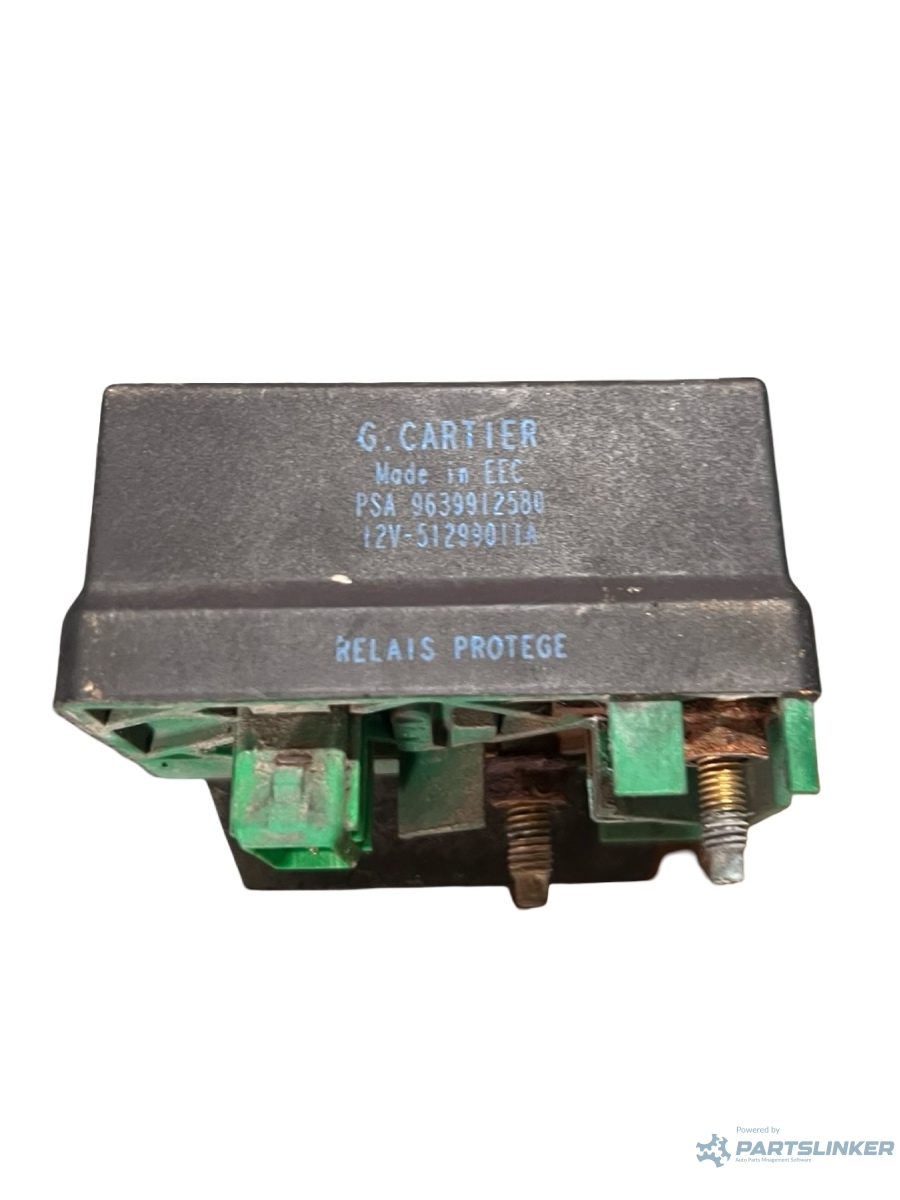 Releu preincalzire bujii incandescente CITROËN JUMPER Box 244 2002 - > 9639912580