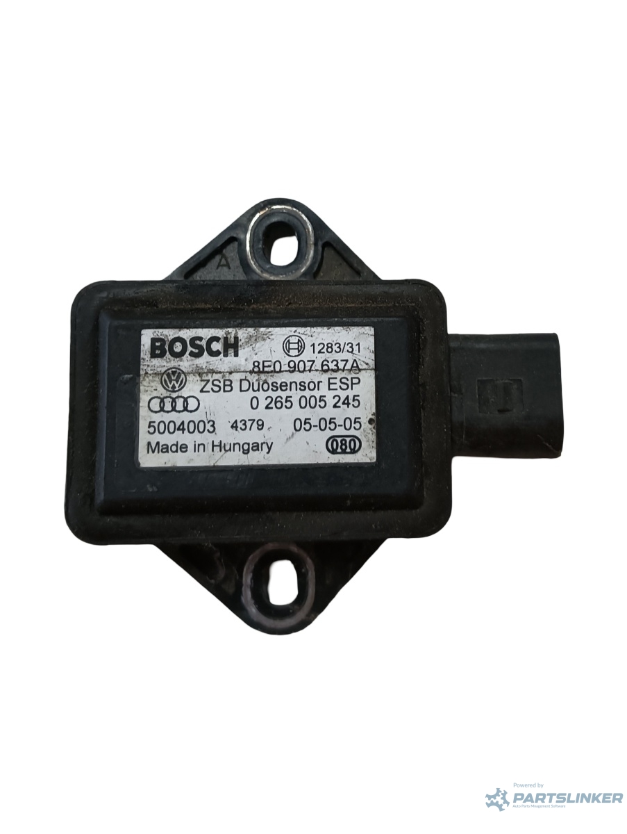 Senzor ESP de viteza la viraje AUDI A4 II 8E2, B6 2000 - 2005 BOSCH 0 265 005 245 8e0907637a