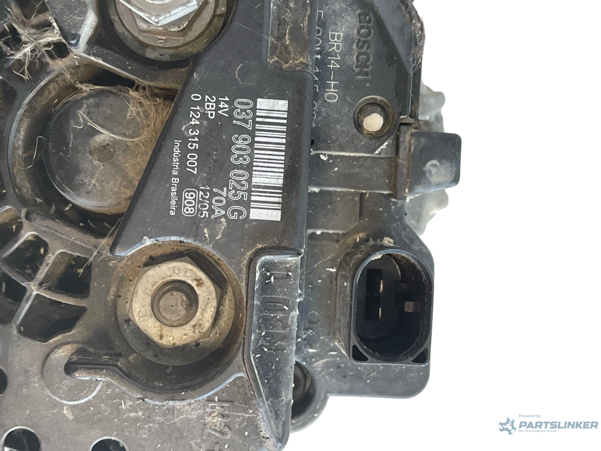 Alternator VOLKSWAGEN FOX 5Z1, 5Z3 2003 - 2014 1.4 BKR 037903025G – foto 2