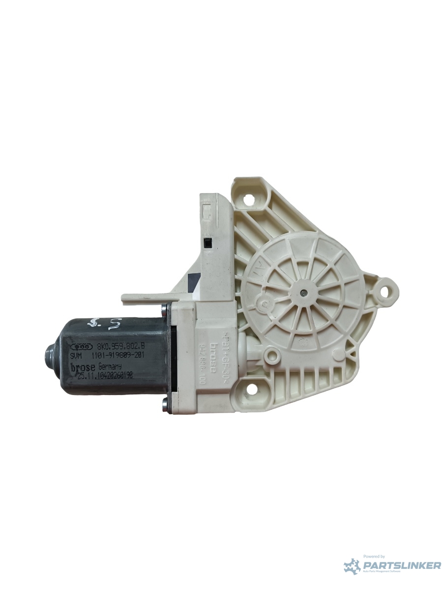 Motoras geam stanga spate AUDI A8 III 4H2, 4H8, 4HC, 4HL 2009 - 2018