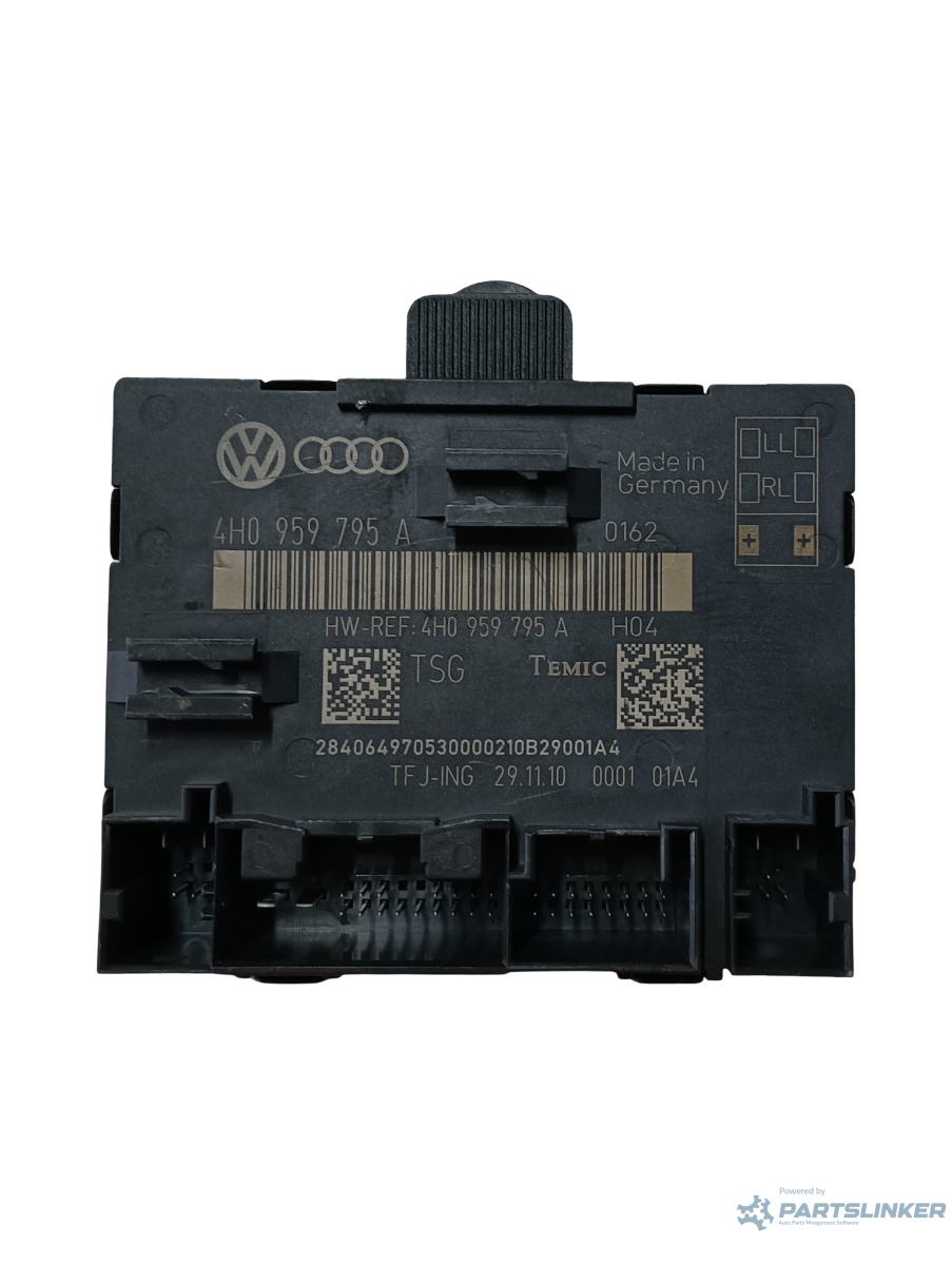 Modul de confort stanga spate AUDI A8 III 4H2, 4H8, 4HC, 4HL 2009 - 2018 4h0959795a