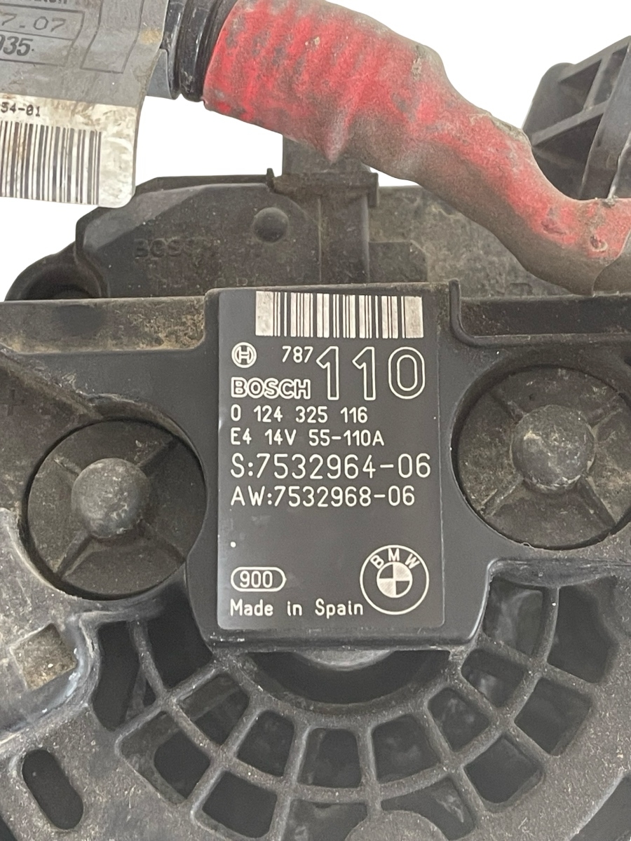 Alternator BMW 1 E81 2006 - 2012 1.6 116 i N45 B16 A 7532964 – foto 4