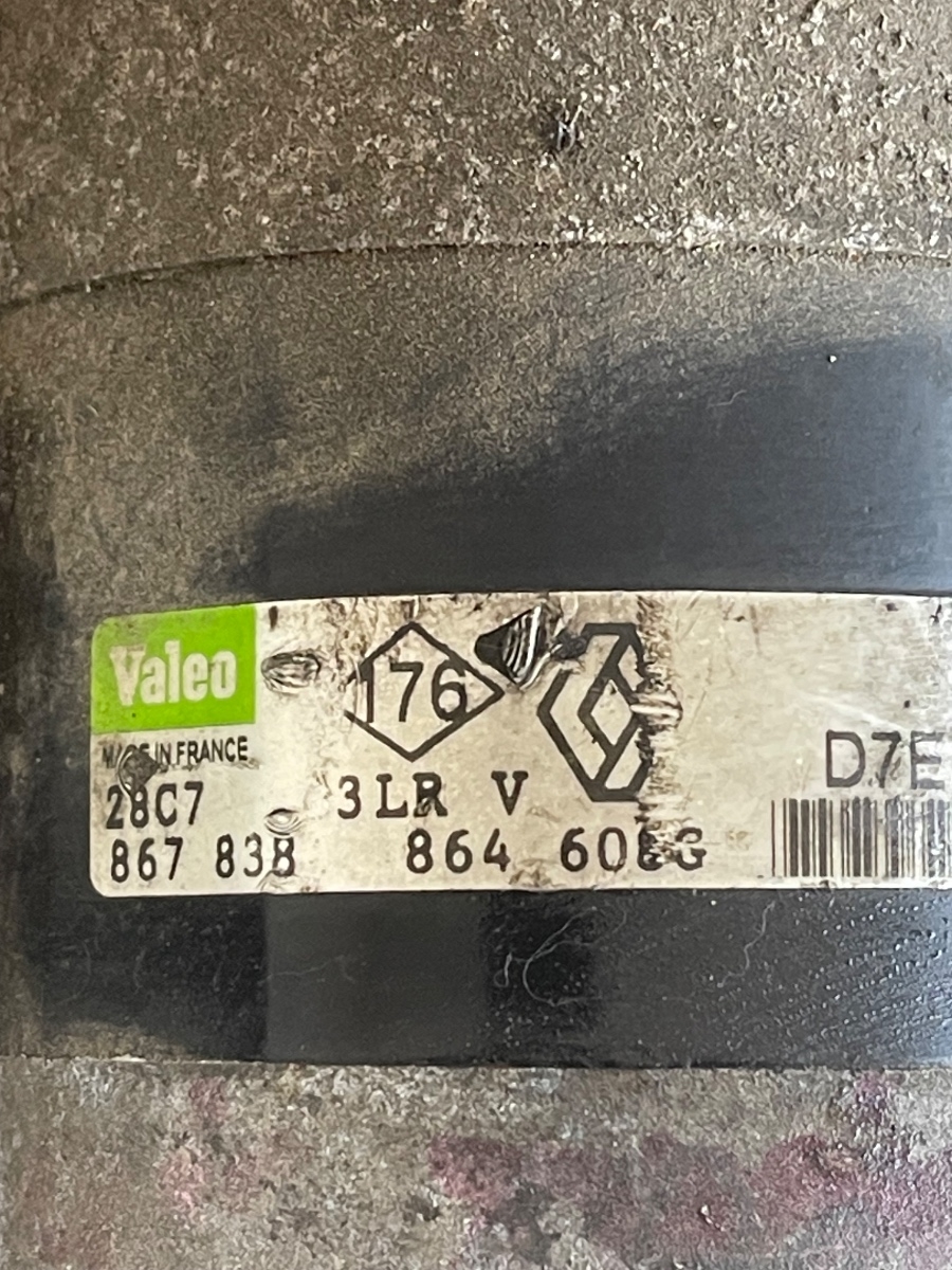 Electromotor RENAULT CLIO I 2001 1.4i 867838864 – foto 2