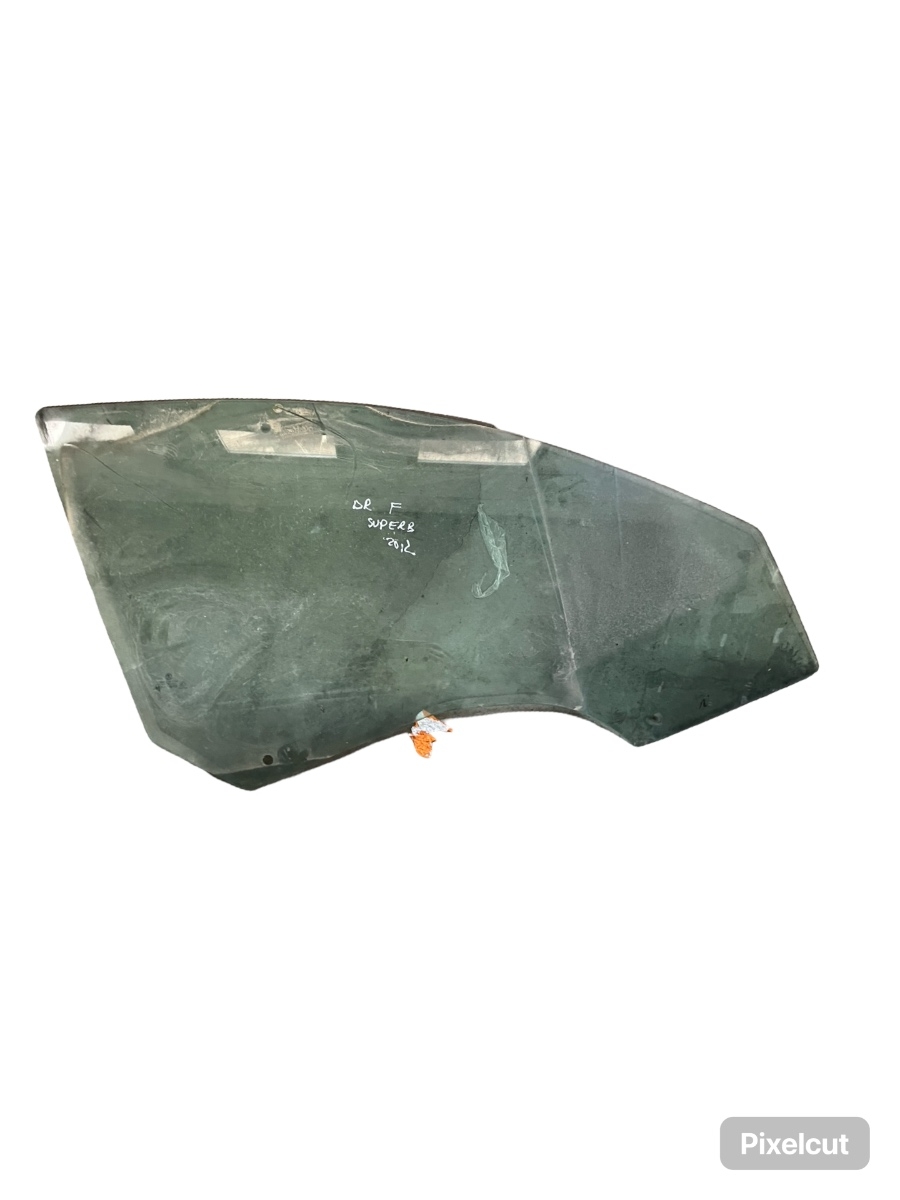 Geam portiera fata, patru usi stanga fata SKODA SUPERB 3T4 2008 - 2015