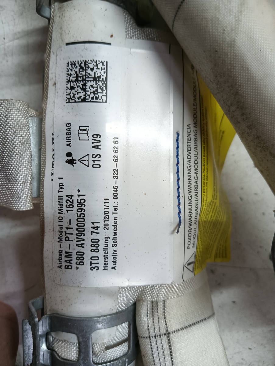 Airbag cortina stanga SKODA SUPERB III Estate 3T5 2009 - 2015 TDI CBBB, CFGB VAG 3t0880741 – foto 2
