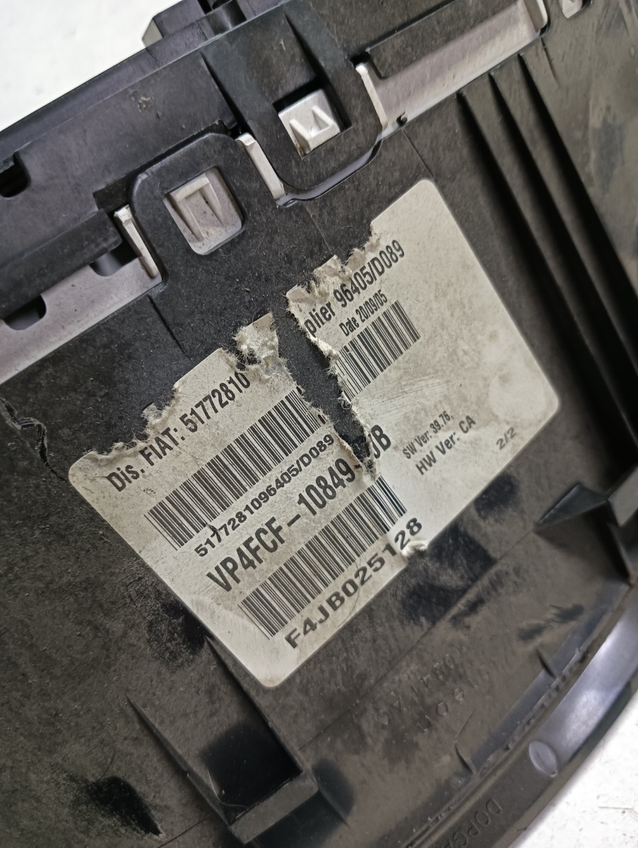 Ceas de bord FIAT STILO 192_ 2001 - 2010 – foto 3