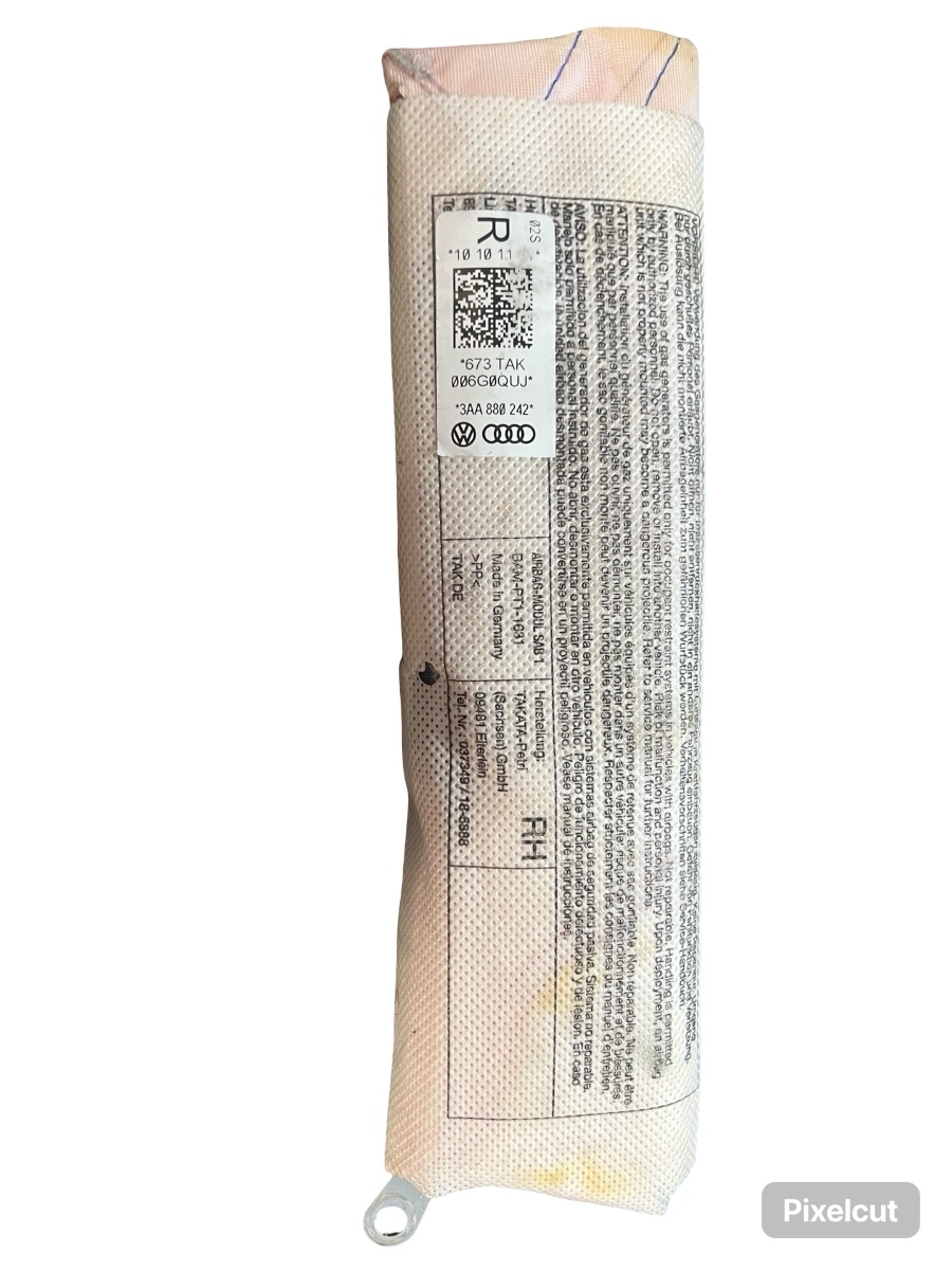 Airbag scaun dreapta fata VOLKSWAGEN PASSAT B7 [ 2010 - 2014 ] 3AA880242