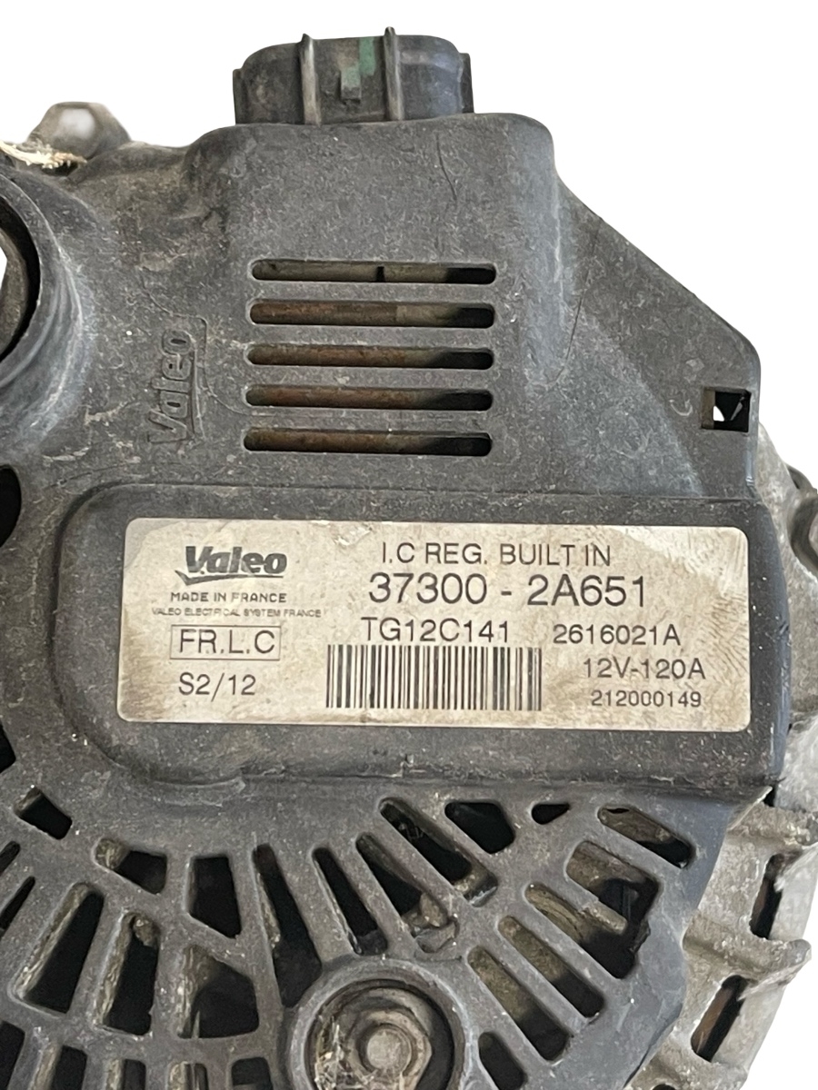 Alternator HYUNDAI ix20 JC 2010 - > 1.6 CRDI D4FB 37300-2A651 – foto 2