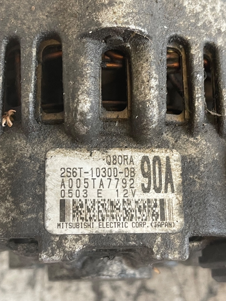 Alternator FORD FUSION Estate JU_ 2002 - 2012 1.4i 2S6T-10300-DB – foto 2