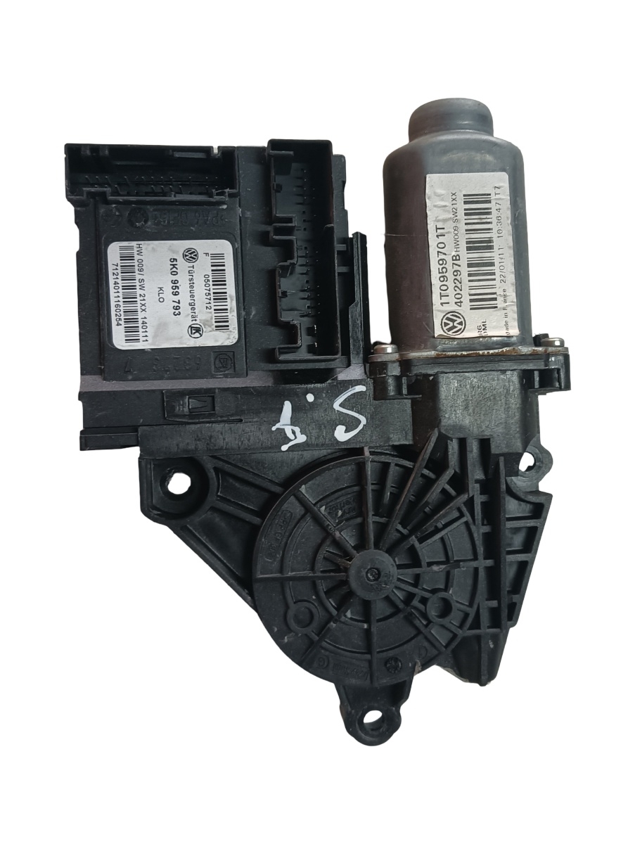 Motoras geam stanga fata VOLKSWAGEN TOURAN 1T3 2010 - 2015 5k0959793