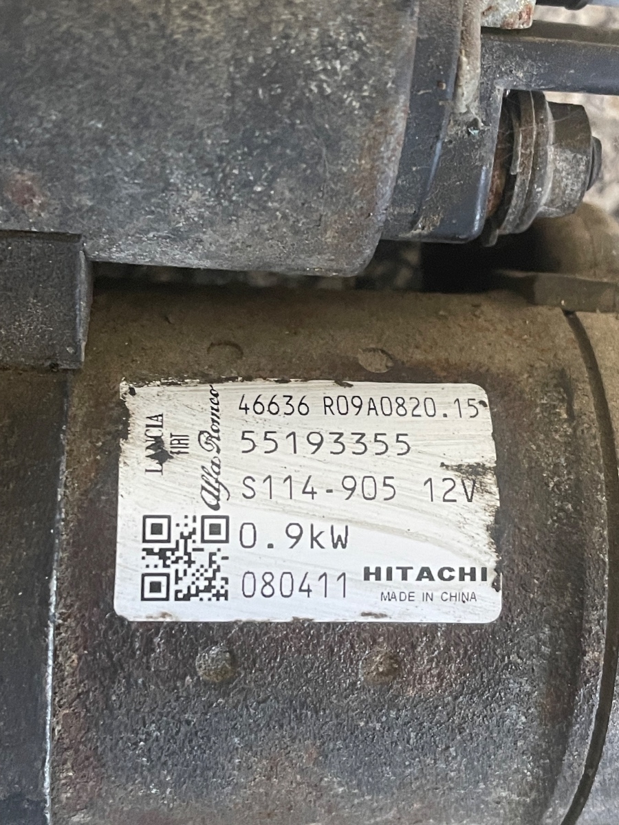 Electromotor FIAT GRANDE PUNTO 199_ 2005 - > 1.2i 55193355 – foto 3