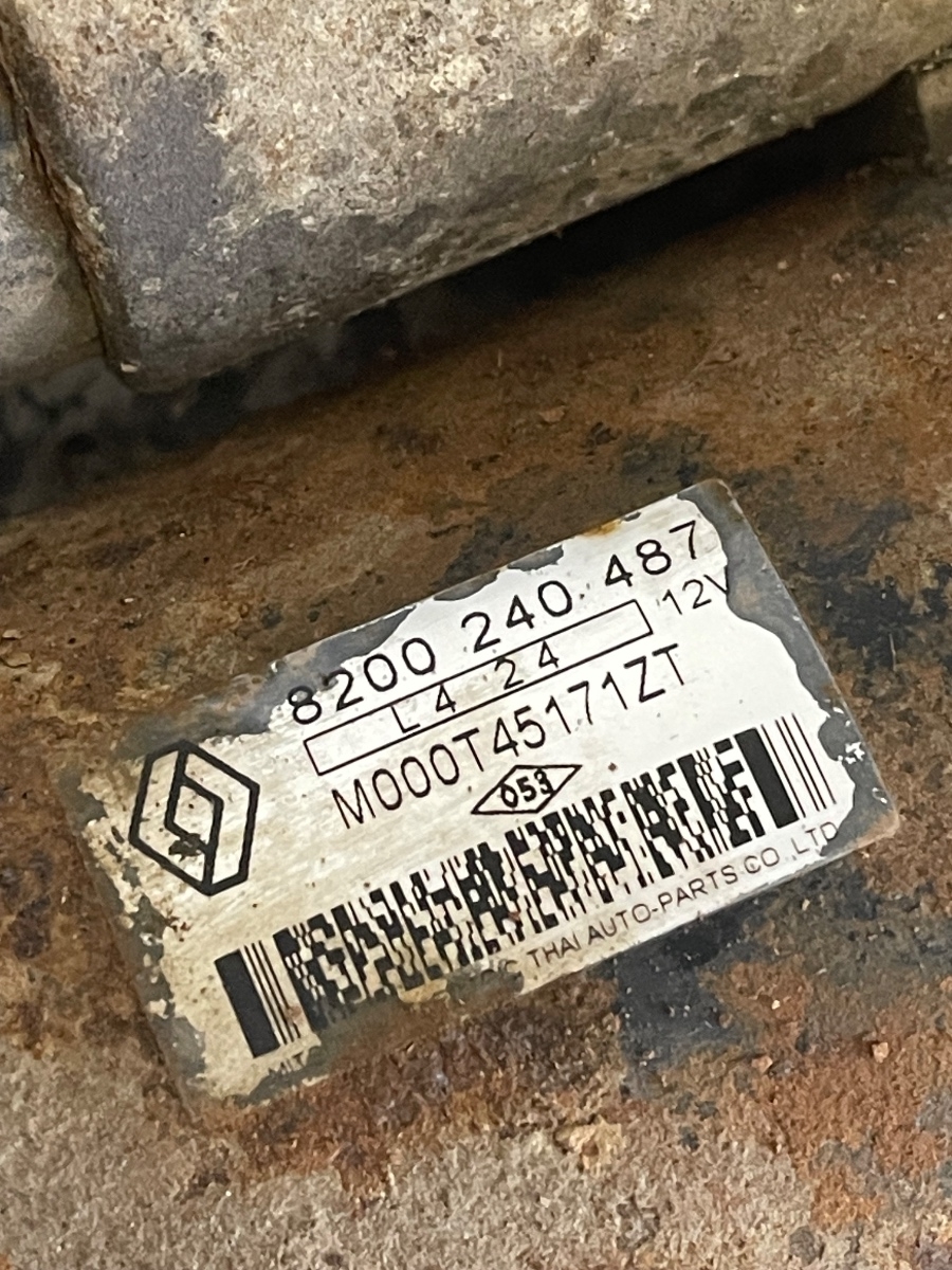 Electromotor DACIA LOGAN LS_ 2004 - > 1.4i 8200240487 – foto 2