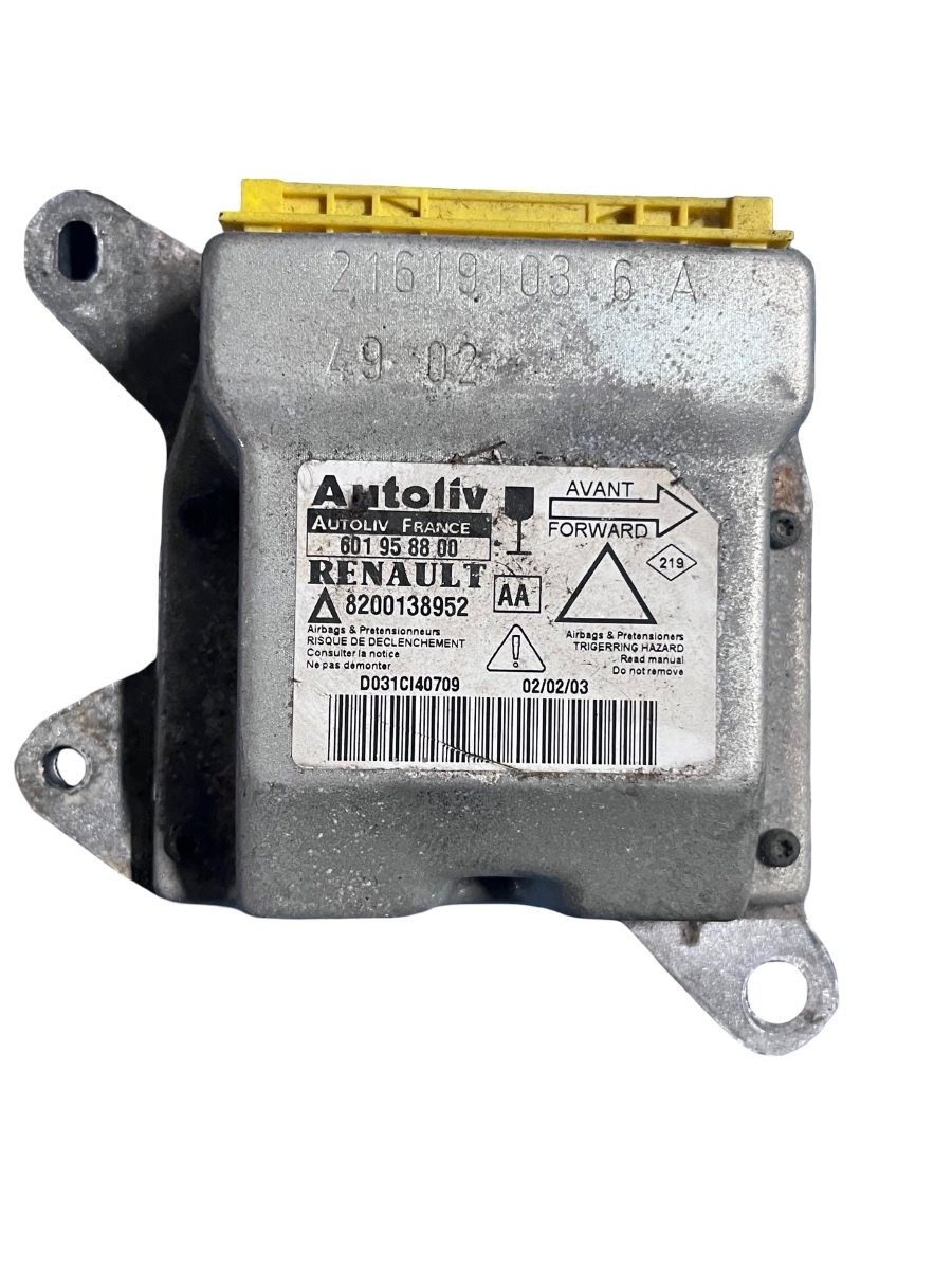 Calculator Airbag  RENAULT LAGUNA II BG0/1_ 2001 - 2007 601958800