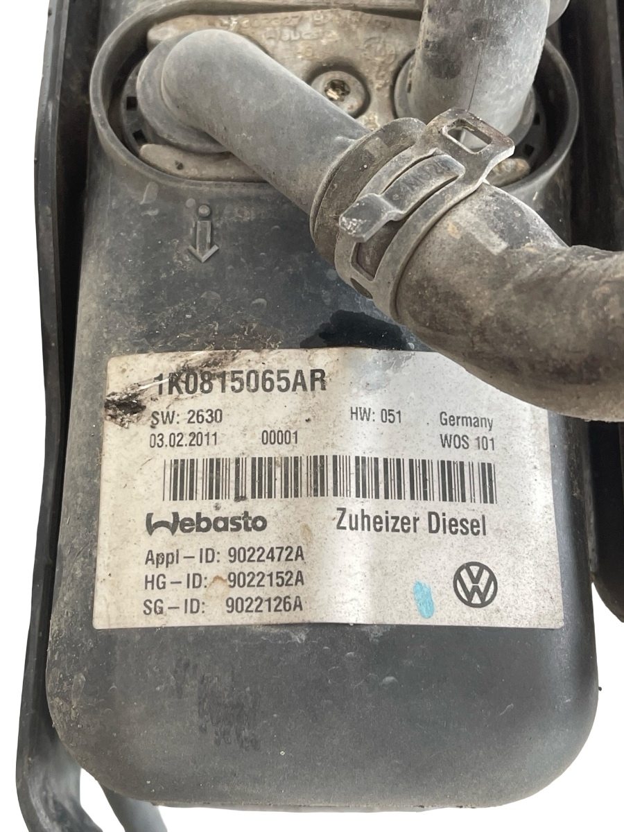 Webasto VOLKSWAGEN TOURAN 1T3 2010 - 2015 1.6 TDI CAYC 1K0815065AR – foto 2