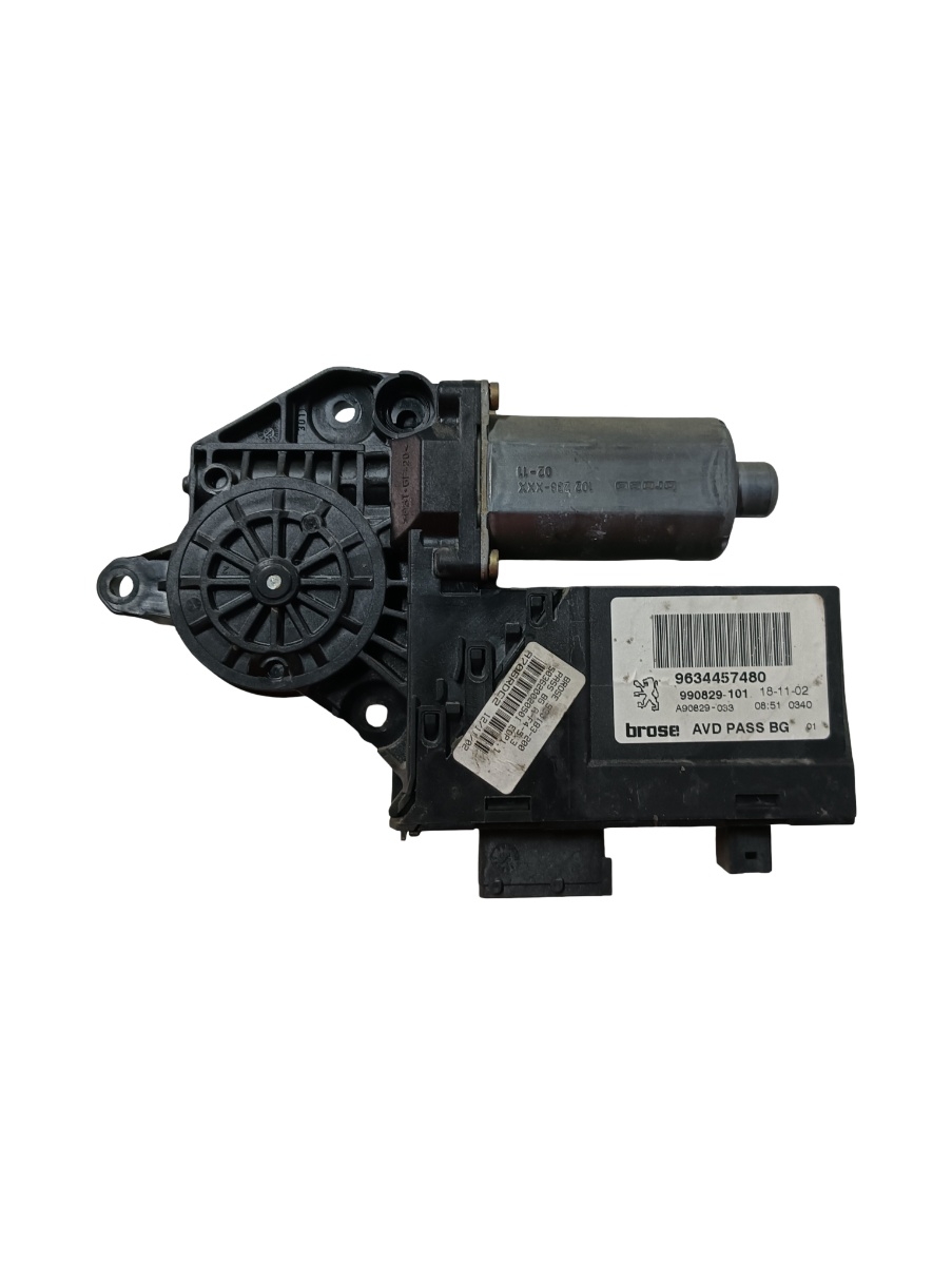 Motoras geam dreapta fata PEUGEOT 307 SW 3H 2002 - 2009 9634457480