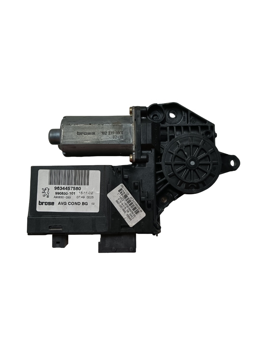 Motoras geam stanga fata PEUGEOT 307 SW 3H 2002 - 2009 9634457580