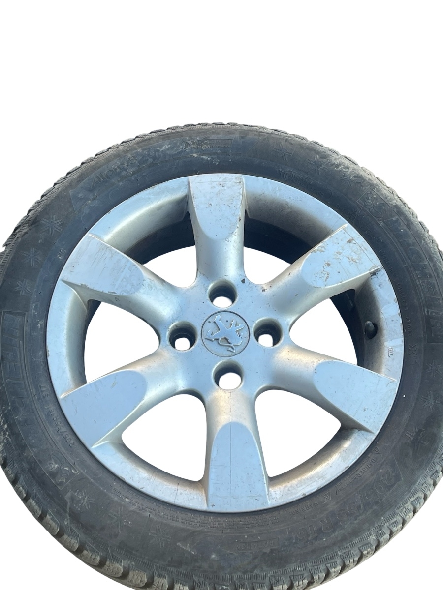 Jante din aliaj R16 + cauciucuri PEUGEOT 307 3A/C 2000 -> – foto 6
