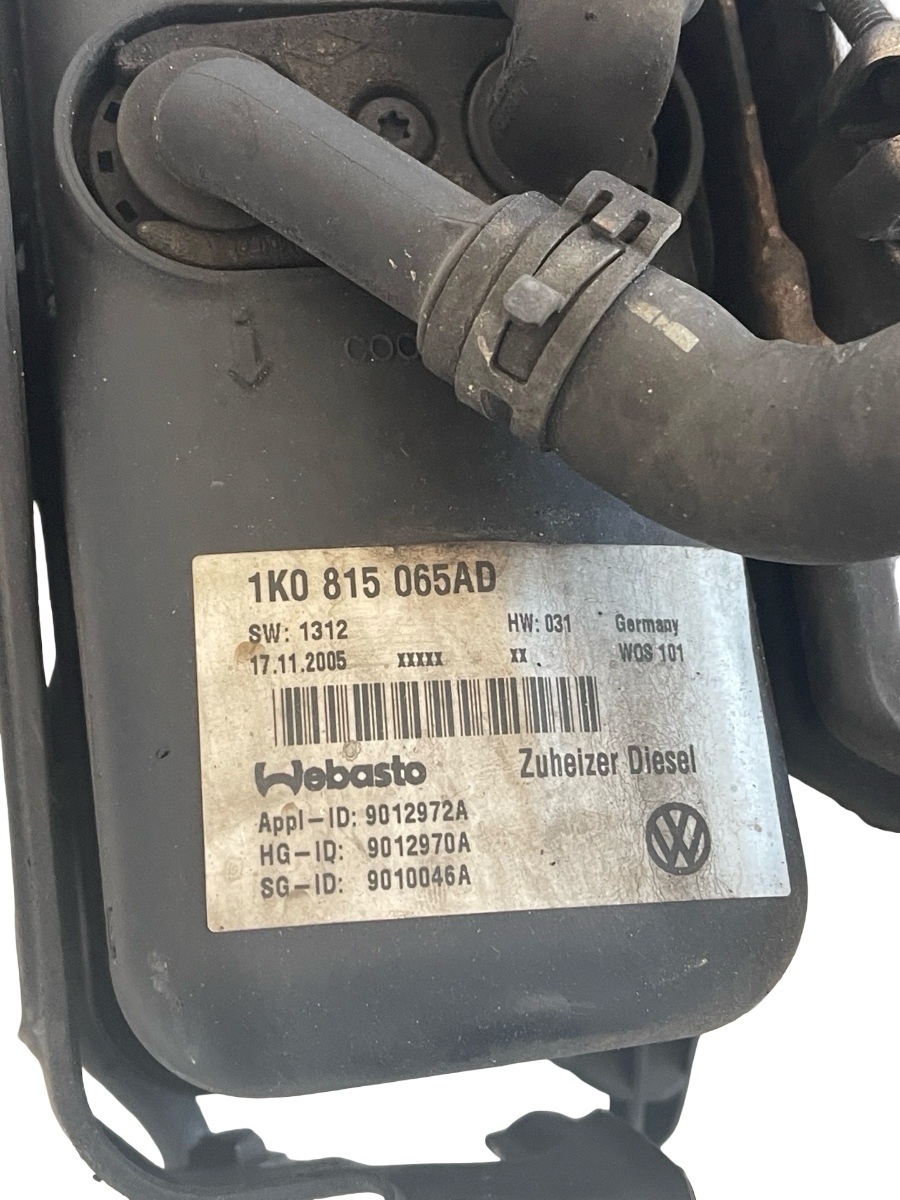 Webasto VOLKSWAGEN TOURAN 1T1, 1T2 2003 - 2010 2.0 TDI 16V BKD 1K0815065AD – foto 3