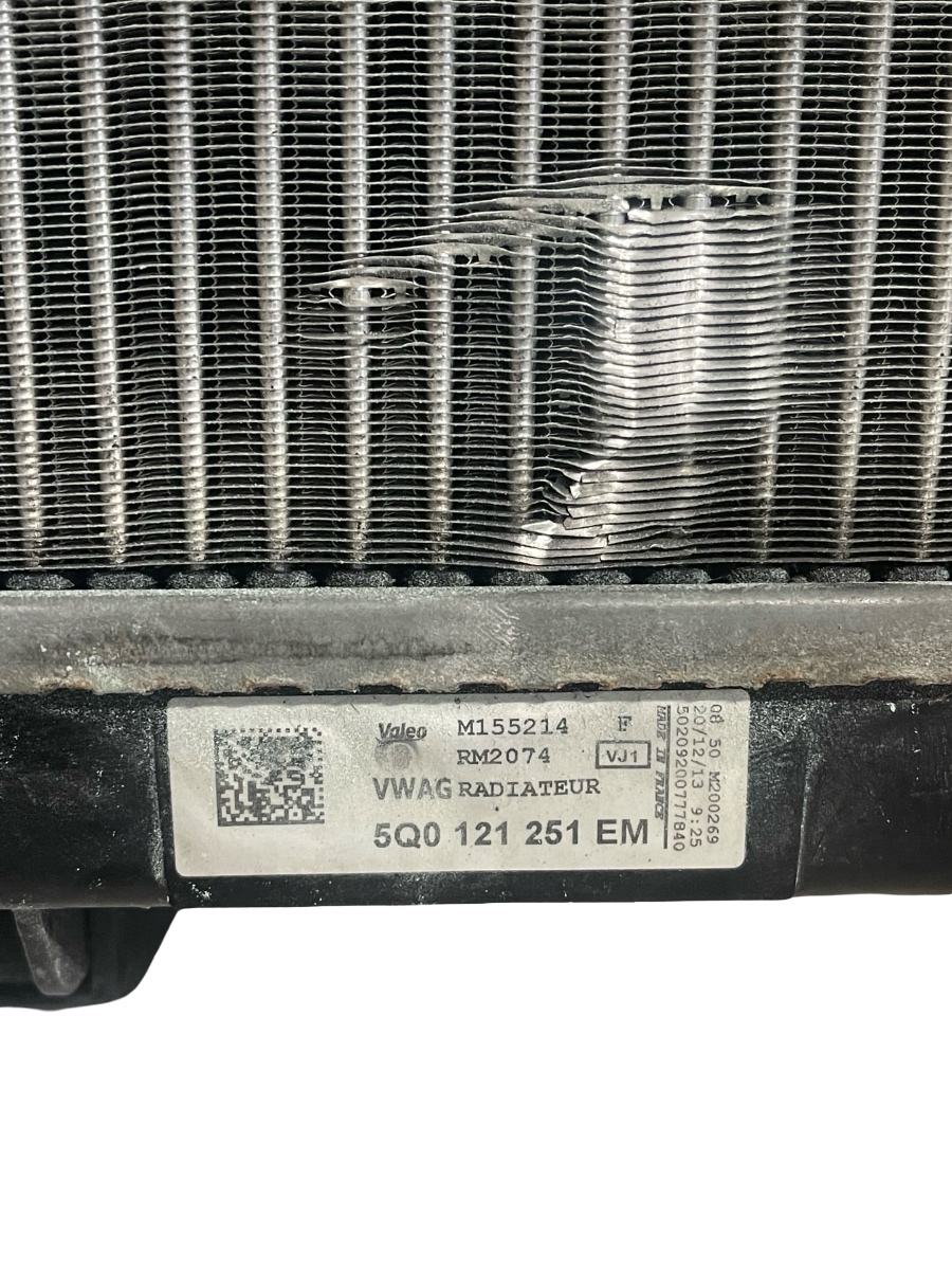 Radiator apa SEAT LEON 5F1 2012 - > 1.4 TSI CMBA, CXSA 5Q0121251EM 5Q0121251EJ – foto 5