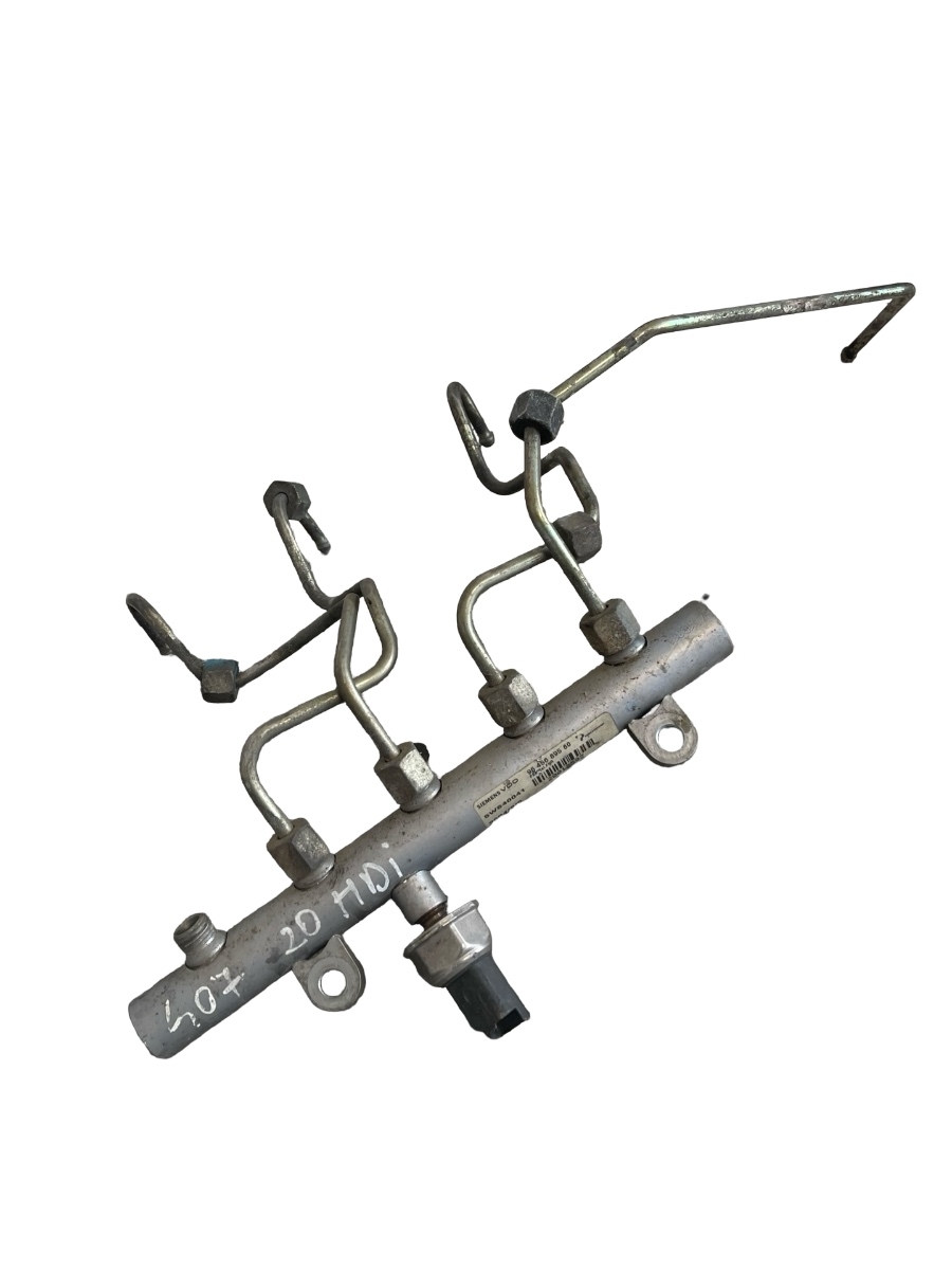 Rampa injectoare PEUGEOT 407 6D_ 2004 - > 2.0 HDi 135 RHR (DW10BTED4) 9645689580