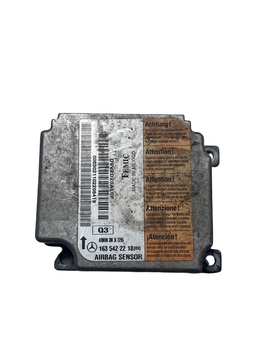 Calculator airbag  MERCEDES-BENZ M-CLASS W163 1998 - 2005 1635422218